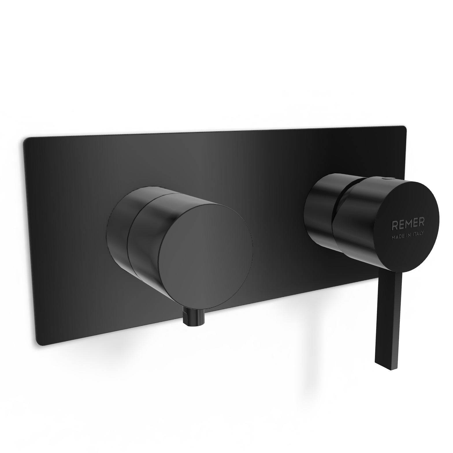 Смеситель для душа Remer Metrica MC92ZWBCFP, черный брашированный хром