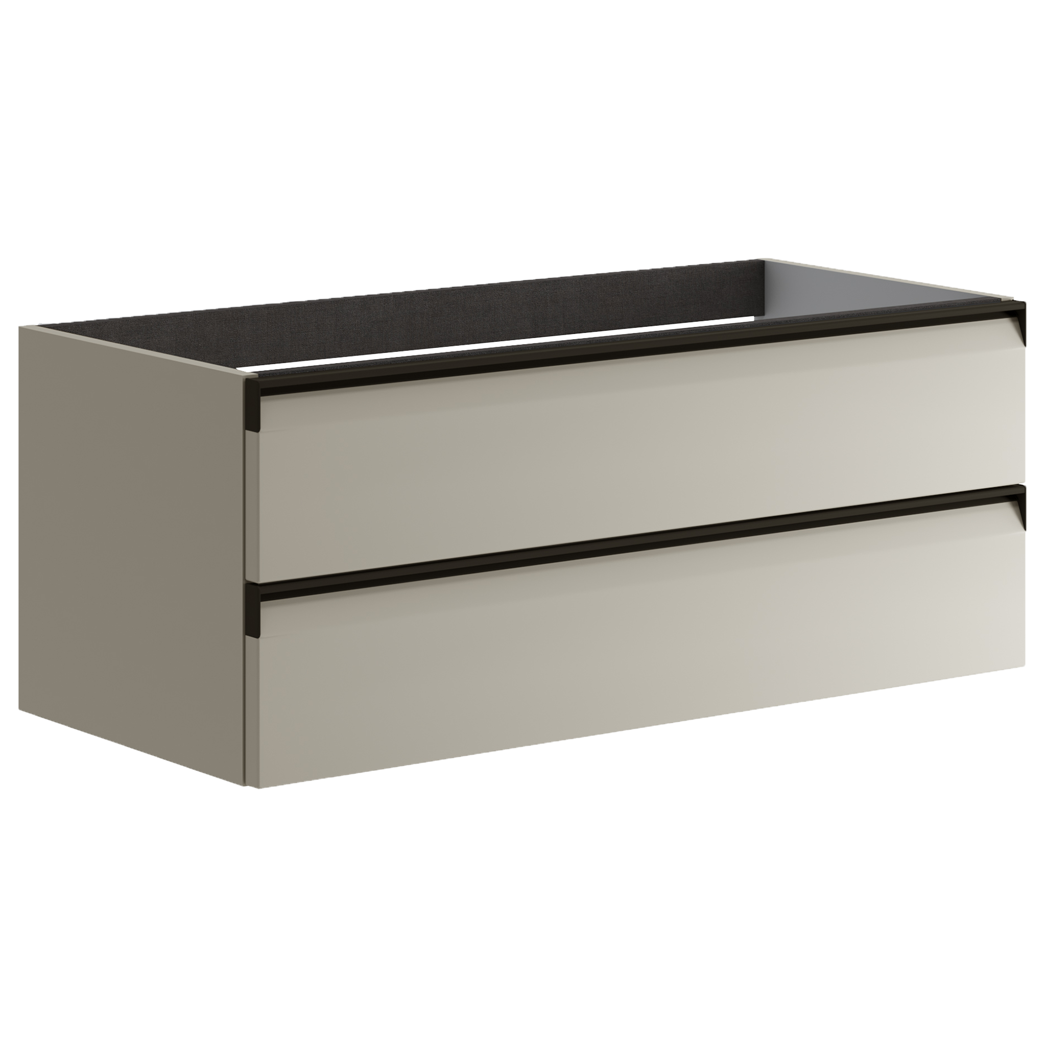 Тумба для раковины с 2 ящиками 100 см Onsen Fusion 78-BP-102-K1-M15, песочный