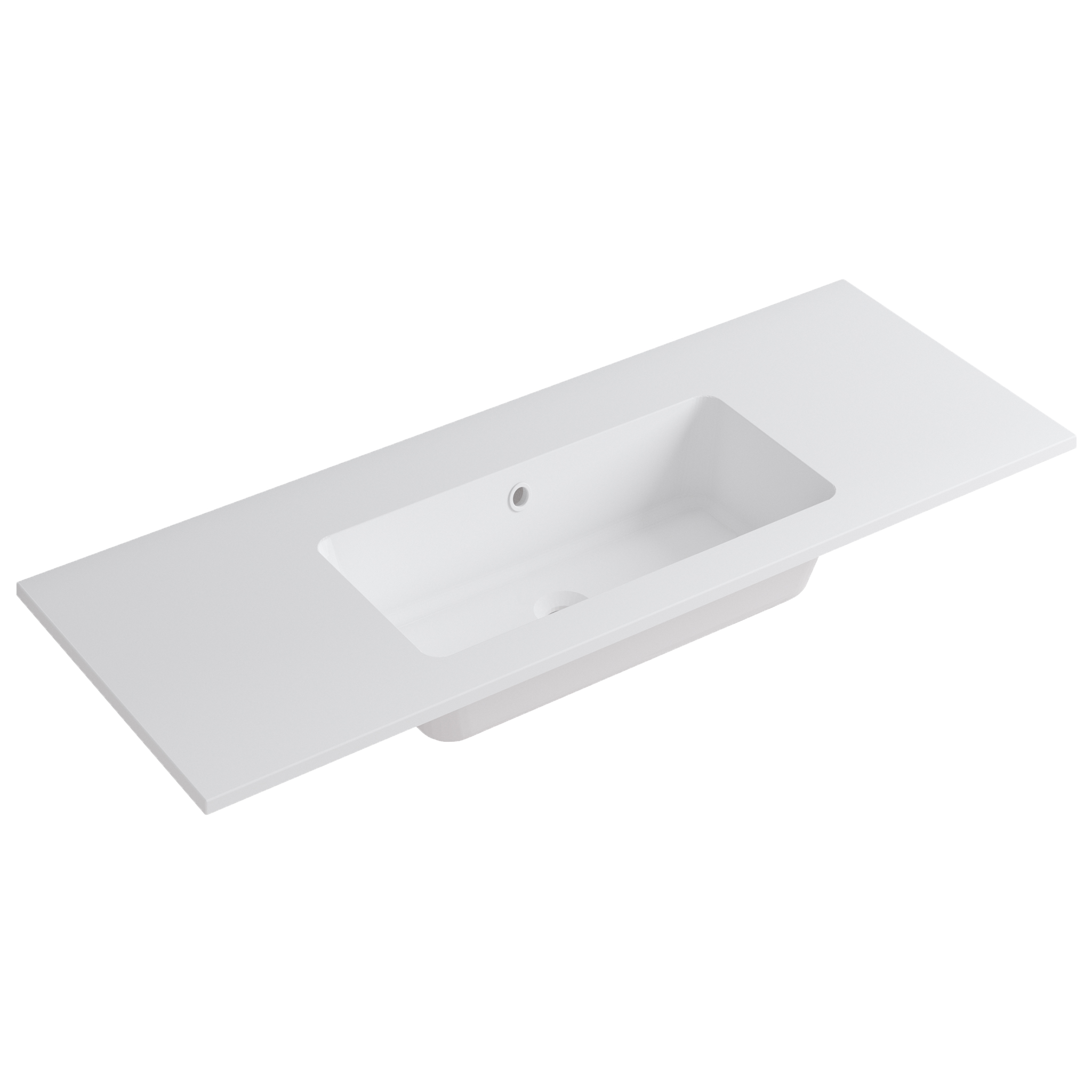 Раковина для тумбы 120 см Onsen 18MT-120-CX-MBI, белый матовый