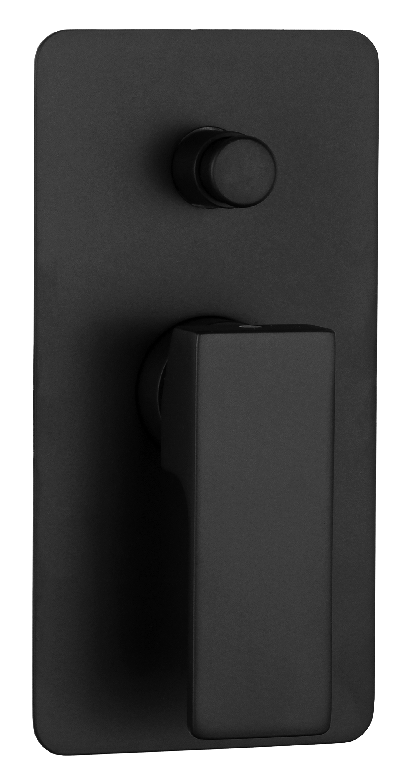 Смеситель для душа Remer Absolute AU09KBNO, чёрный матовый