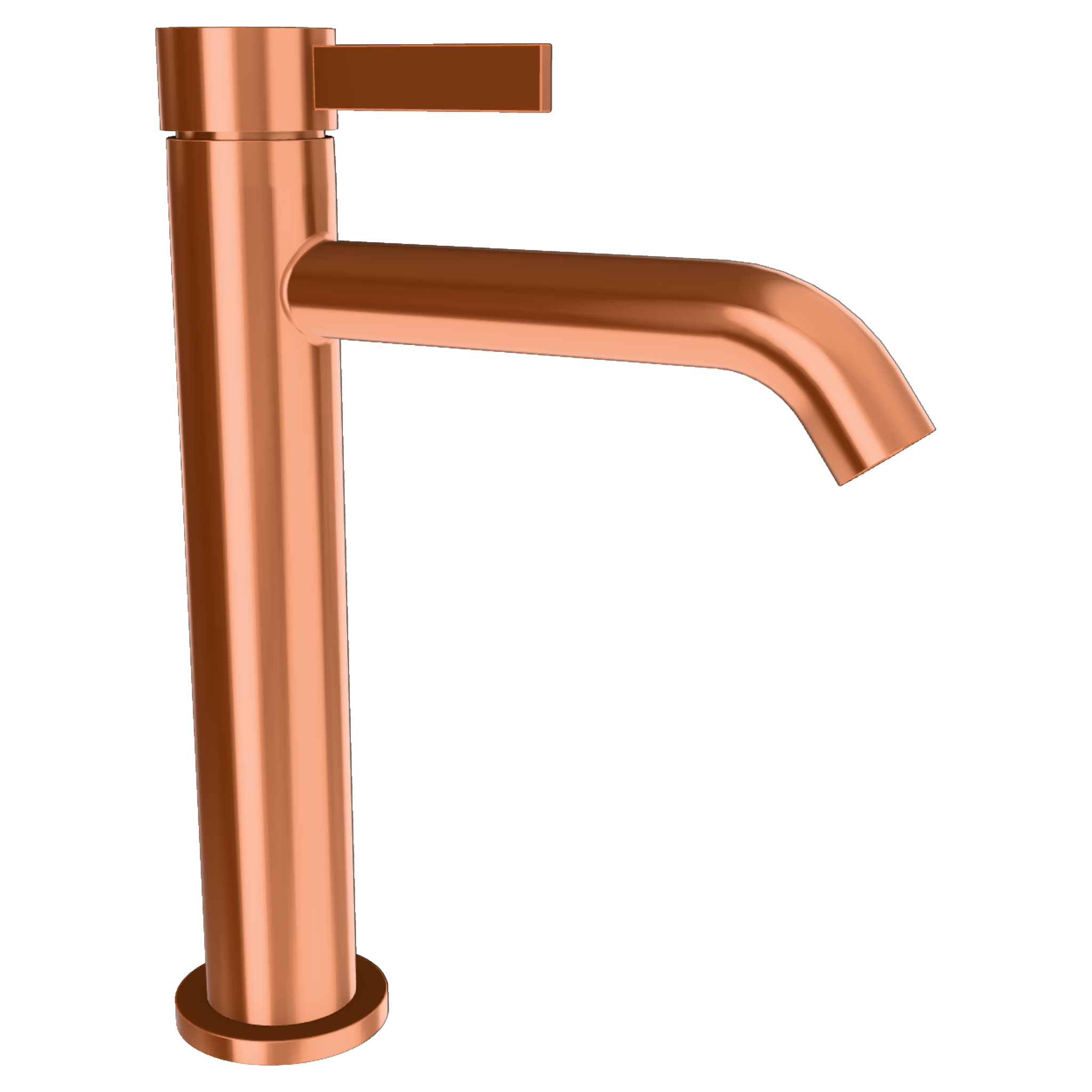 Смеситель для раковины Remer Metrica MC12ARP, медь брашированная