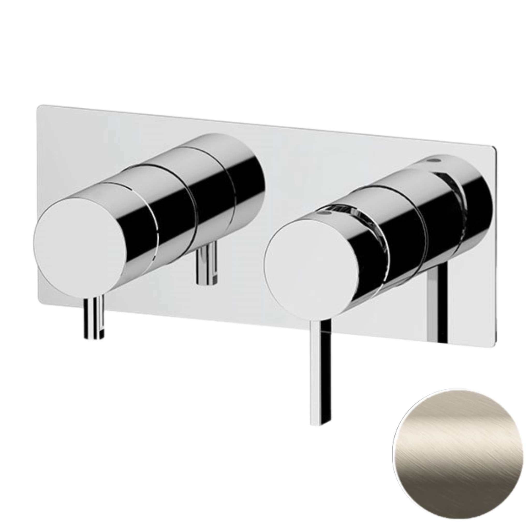 Смеситель для душа Remer Metrica MC92ZXV, сталь