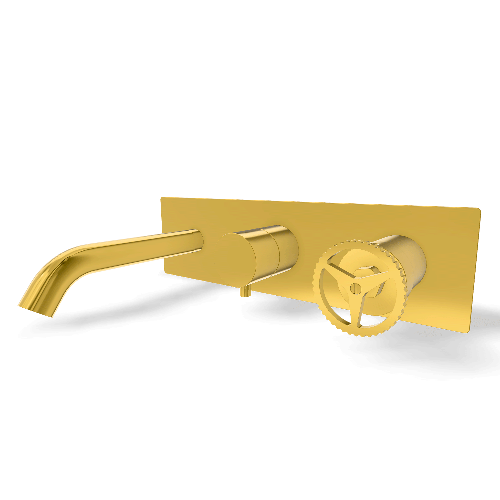 Смеситель для ванны Remer Chrono CH54D3WBDO, золото глянцевое