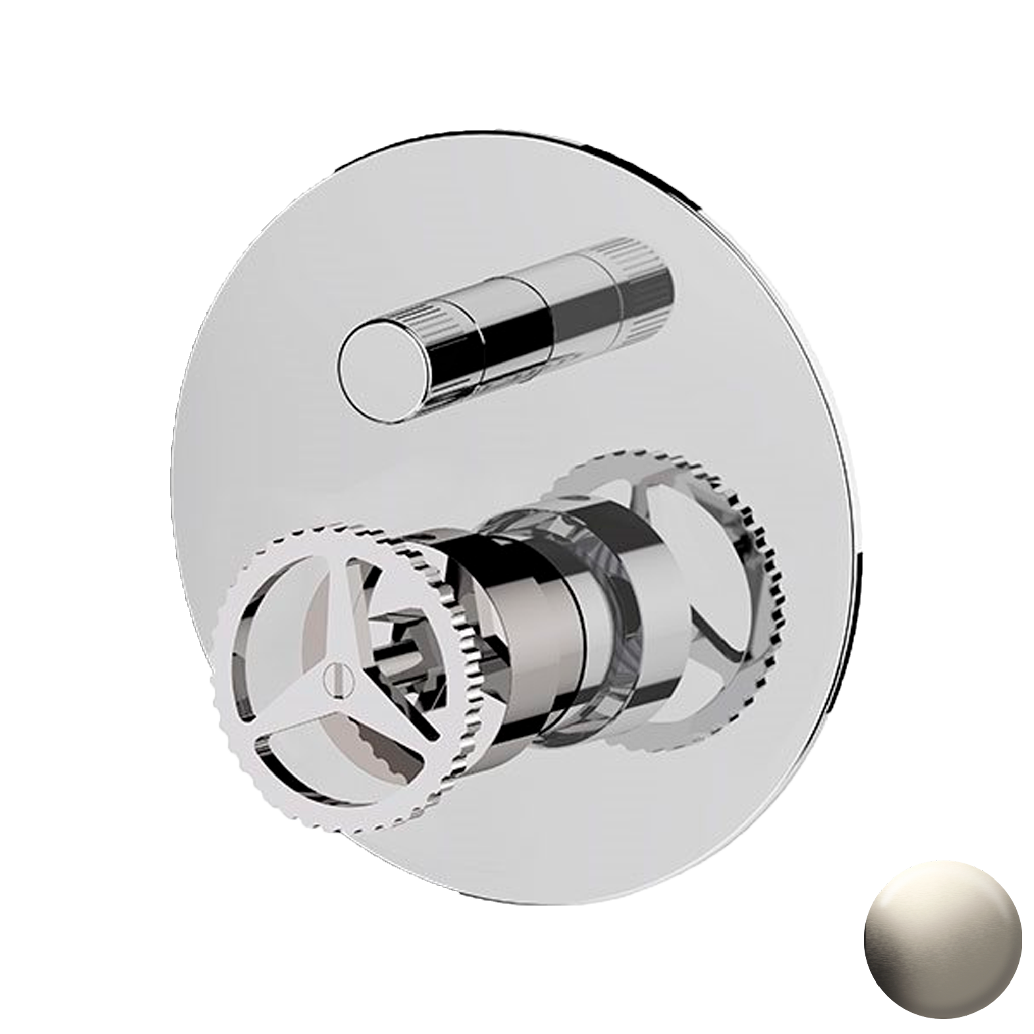 Смеситель для душа Remer Chrono CH09HLXV, сталь