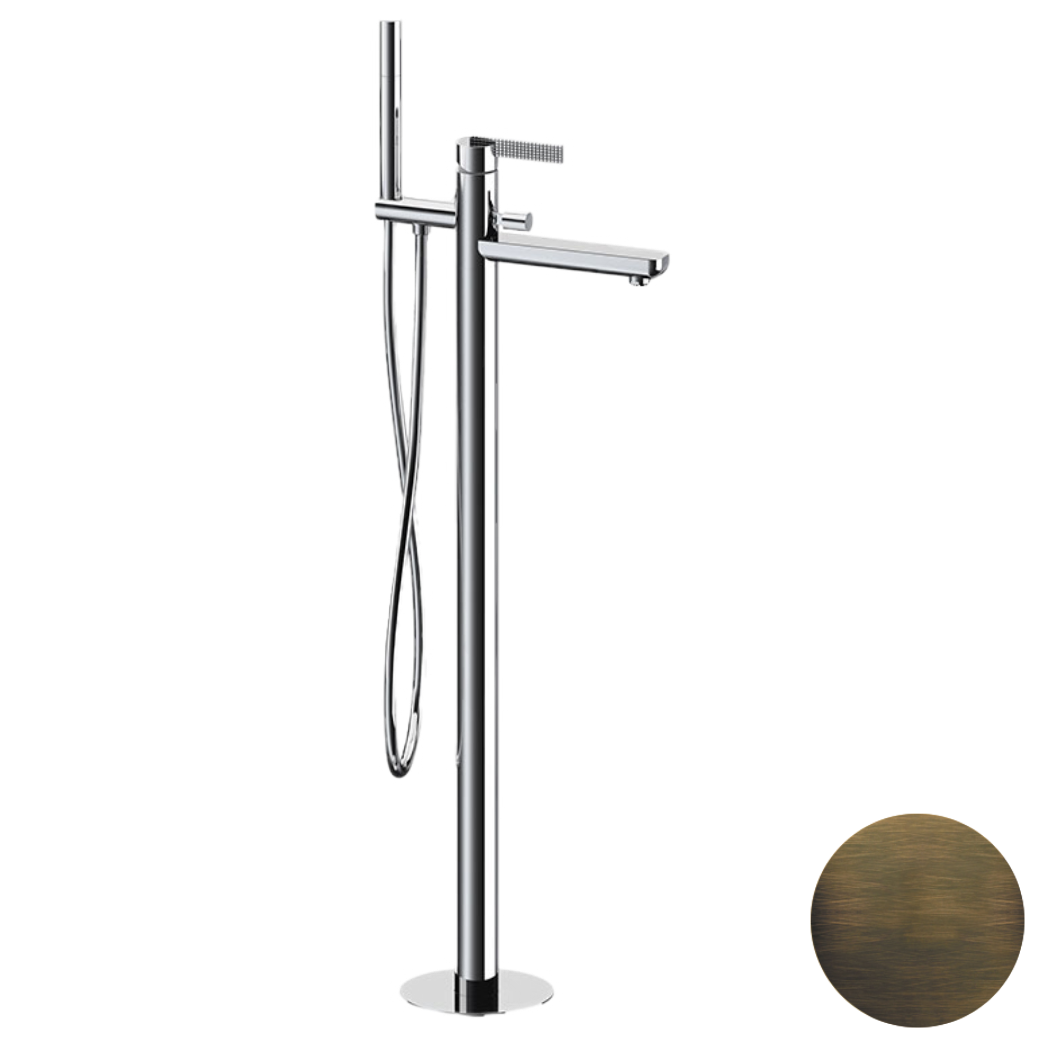 Смеситель для ванны Daniel Club ANC678SM, латунь Сан-Марко