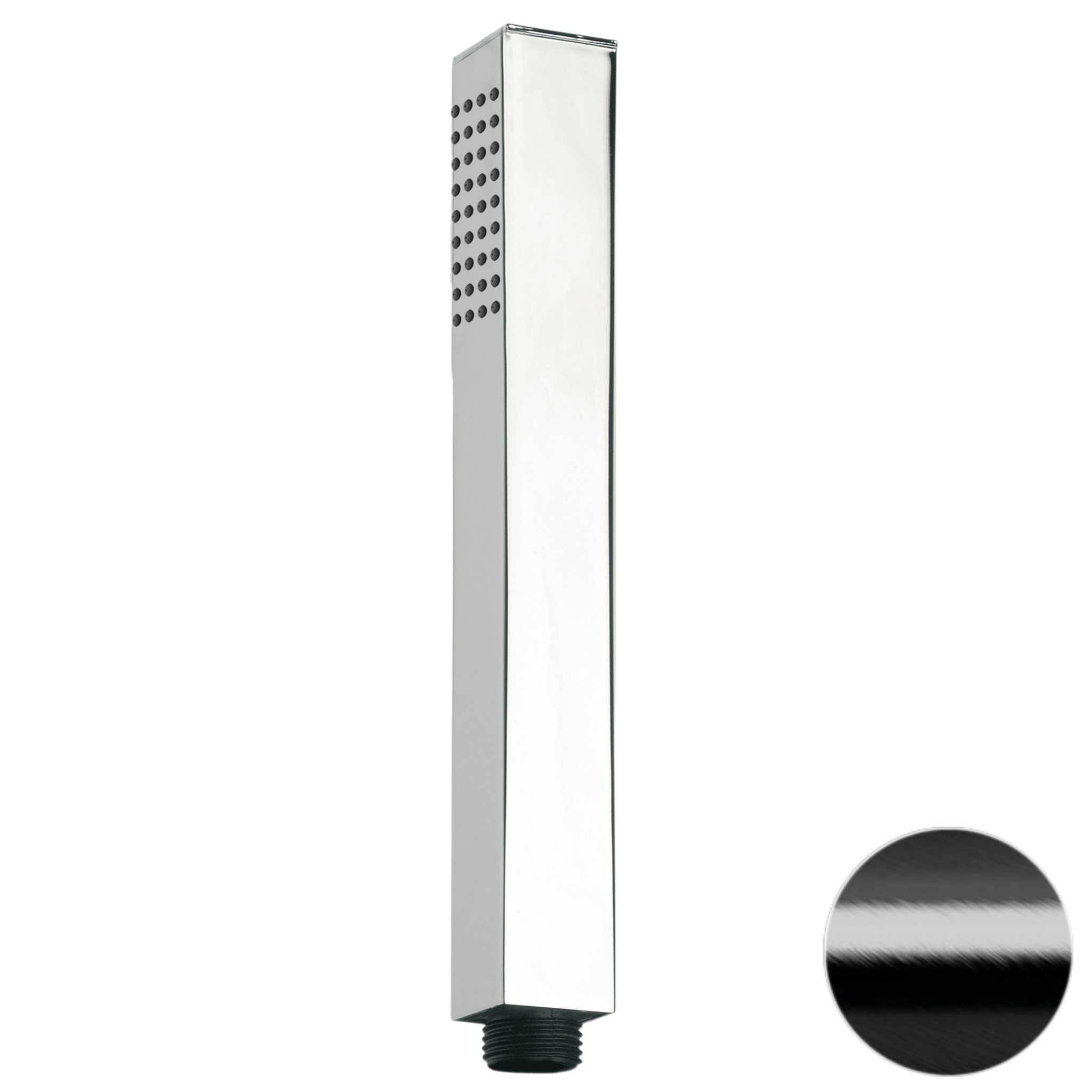 Ручной душ Remer 317AUCFPX, черный брашированный хром