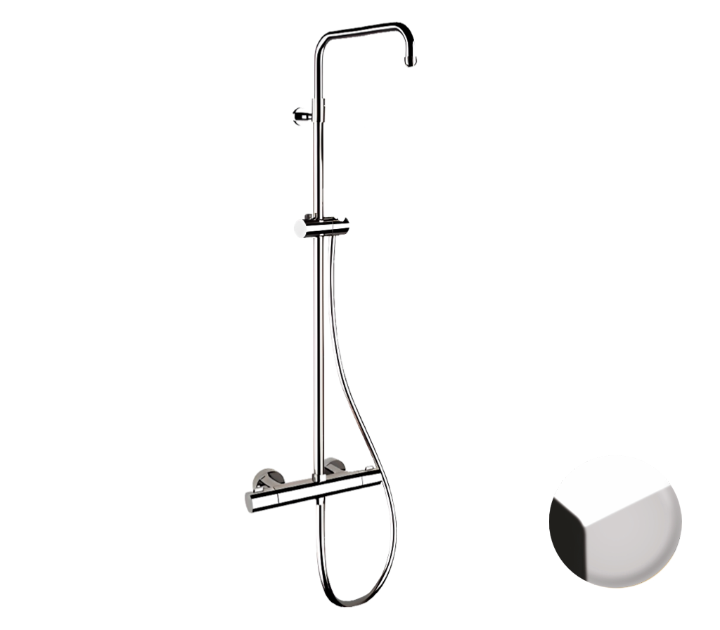 Душевая система термостатическая без верхнего и ручного душа Daniel X-Factor XF636BASSDCR, хром