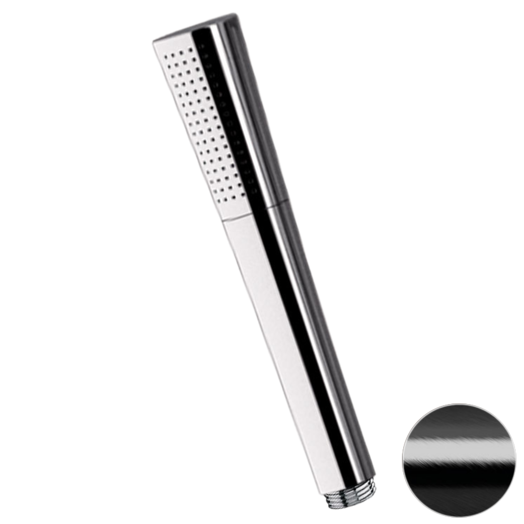 Ручной душ Daniel Diva A452SFZ, черный брашированный хром