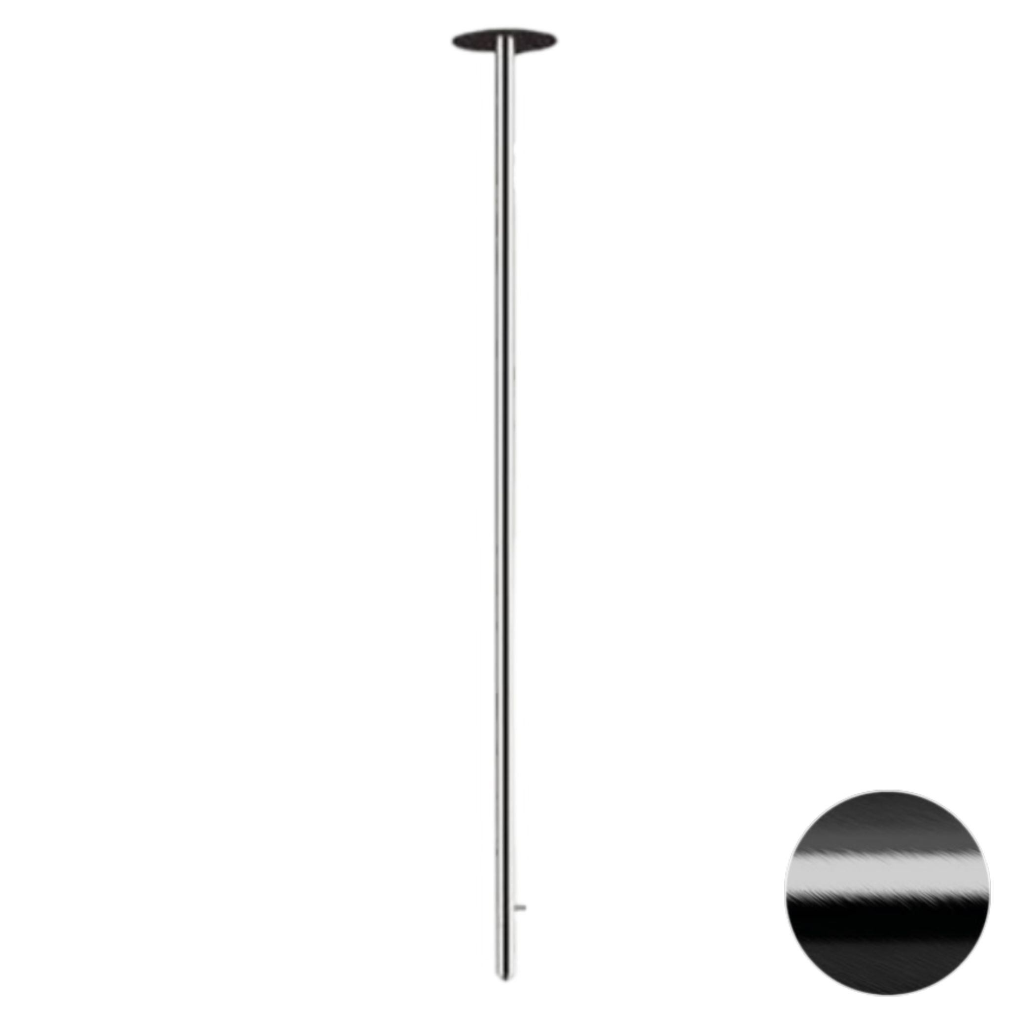 Смеситель для раковины 166 см Remer X Style N17CFP, черный брашированный хром