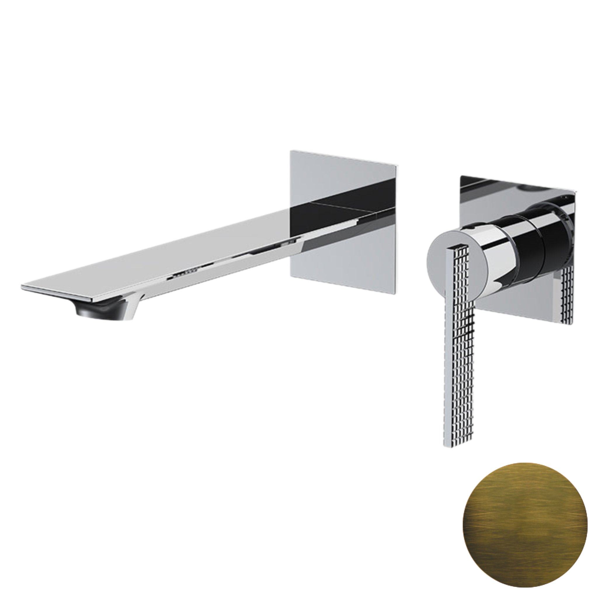 Смеситель для раковины Daniel Club ANC632PLOM, латунь матовая состаренная