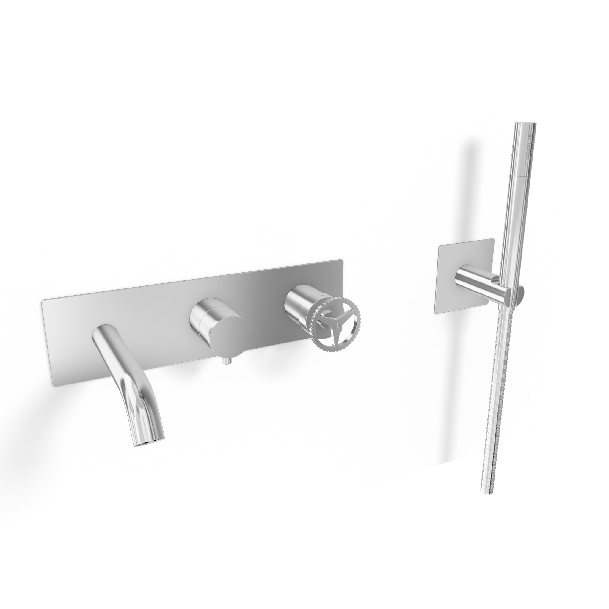 Смеситель для ванны Remer Chrono CH53D2WB