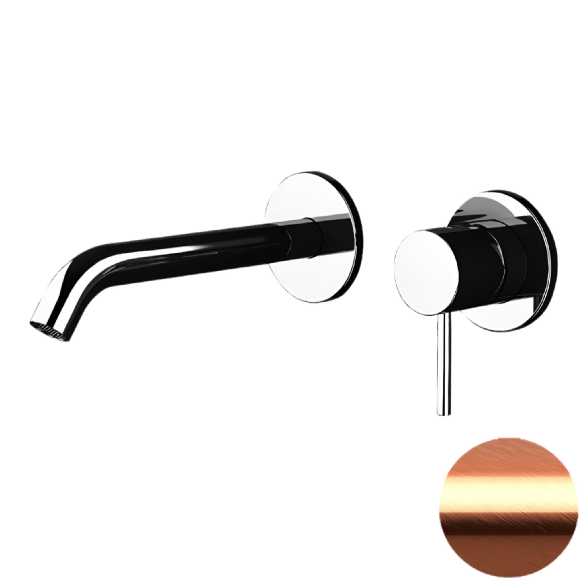 Смеситель для раковины Remer X Style X15PRP, медь брашированная