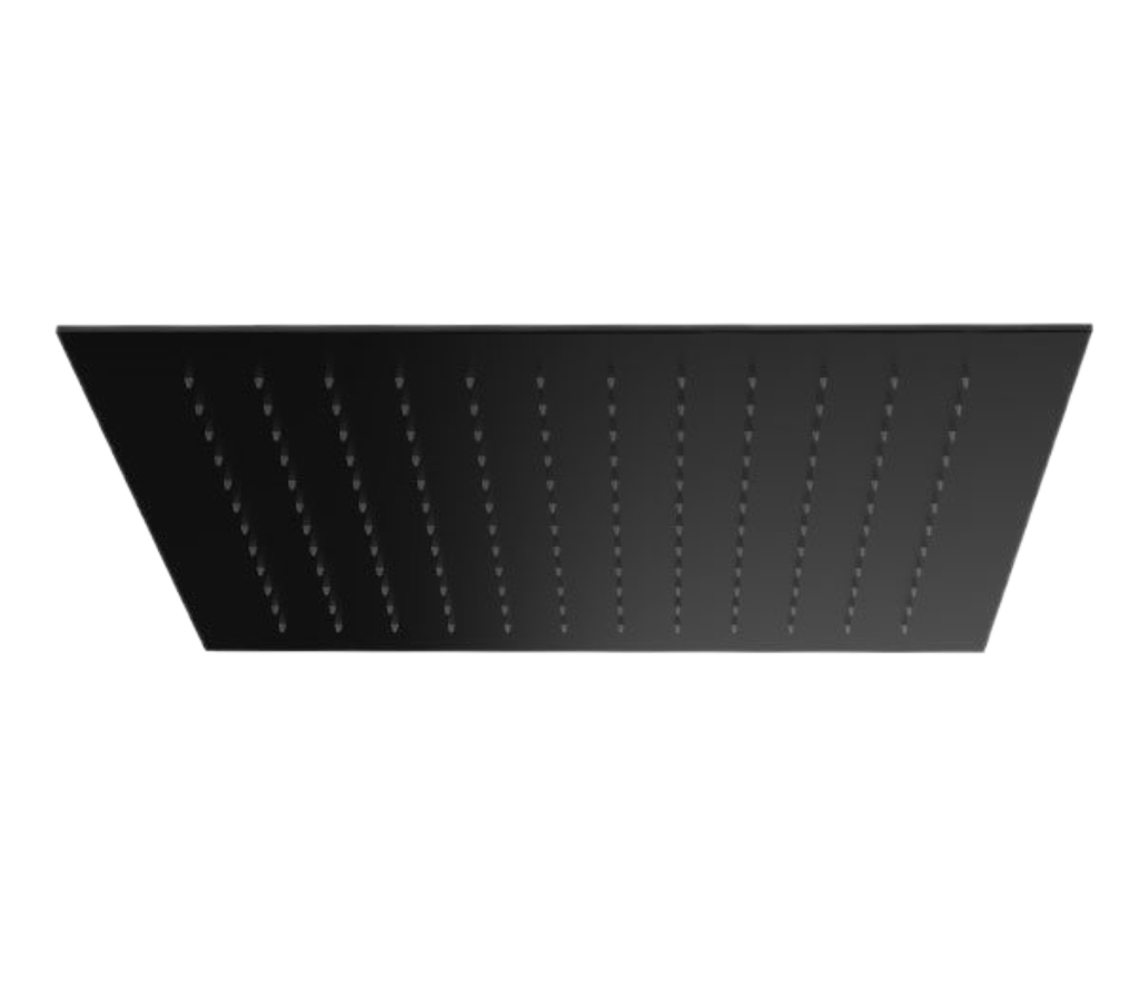 Верхний душ потолочный 34 см Remer 357EFS34NO, черный матовый