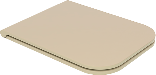 Крышка с сиденьем для подвесного унитаза с микролифтом GSG Ceramic Design Brio BRCOPRSLTICR016, медовый