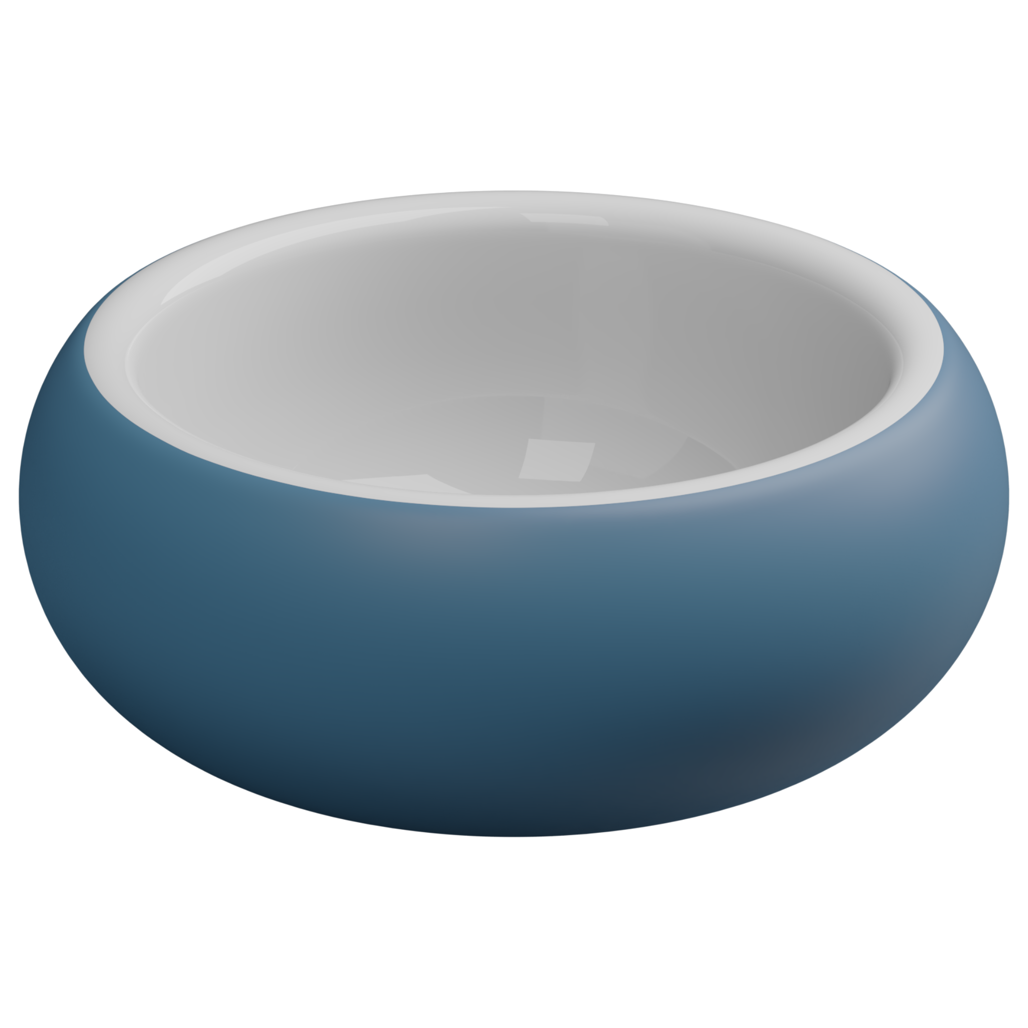 Ванна отдельностоящая 150 см GSG Ceramic Design Petra VAPE027, Denim Matt