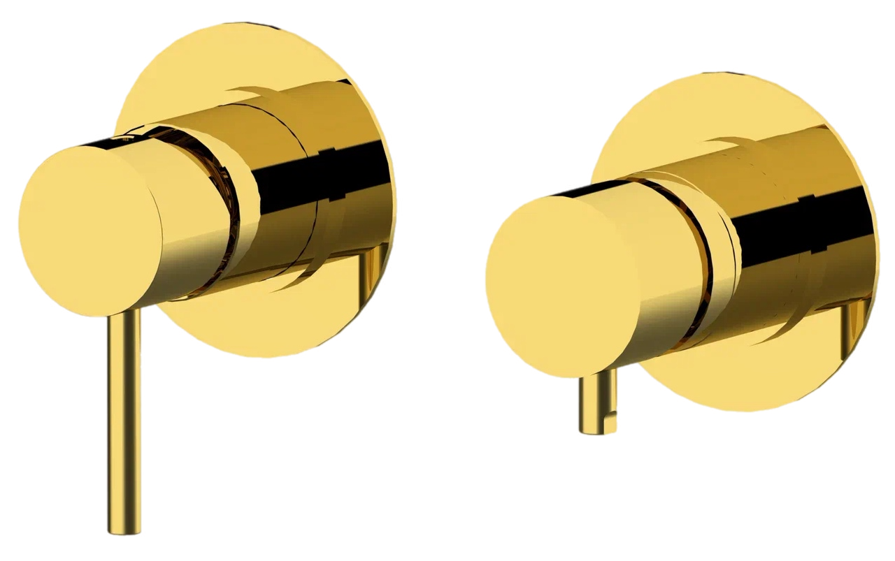 Смеситель для душа Remer X Style X96DO, золото глянцевое