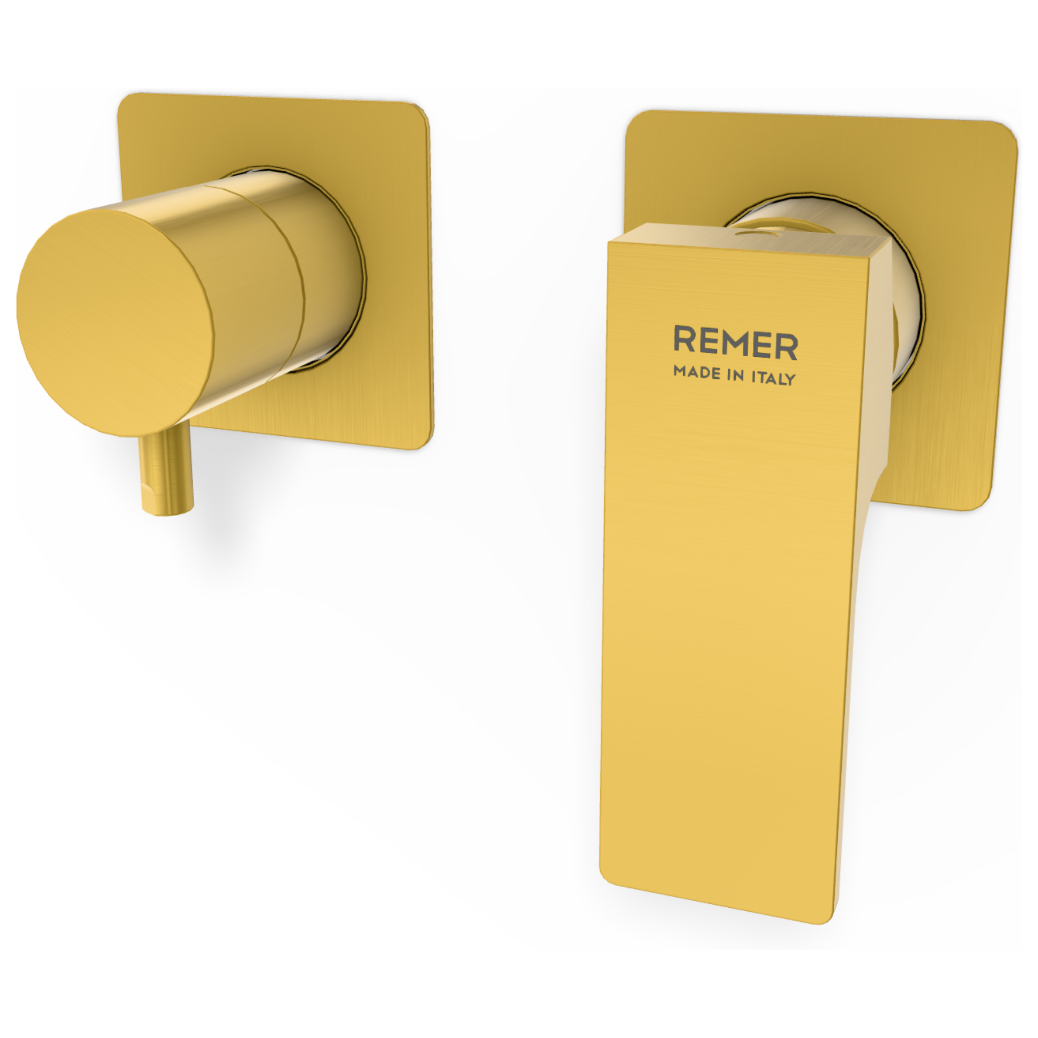 Смеситель для душа Remer Absolute AU93ZPWBBG, золото брашированное