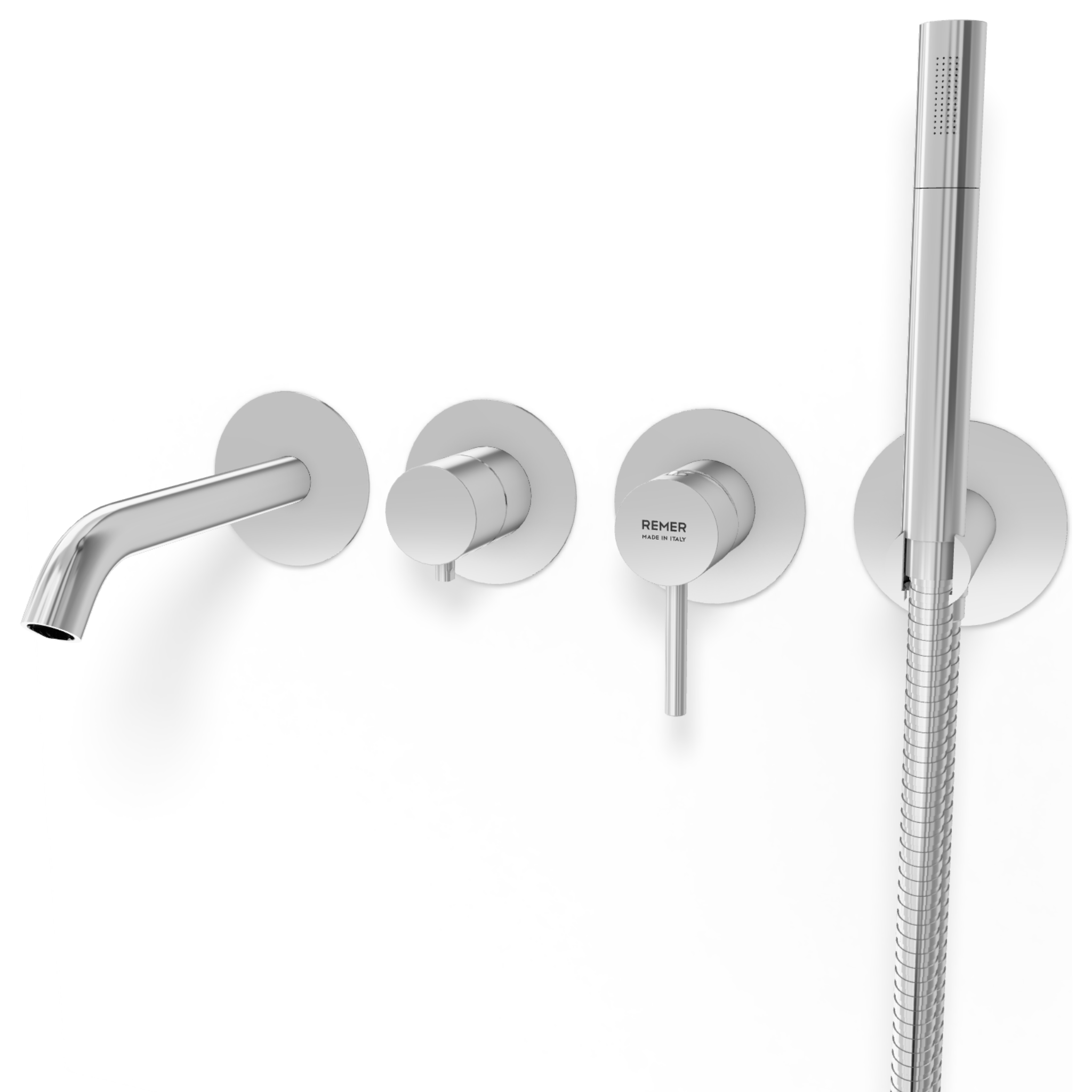 Смеситель для ванны Remer X Style X53D2PWB