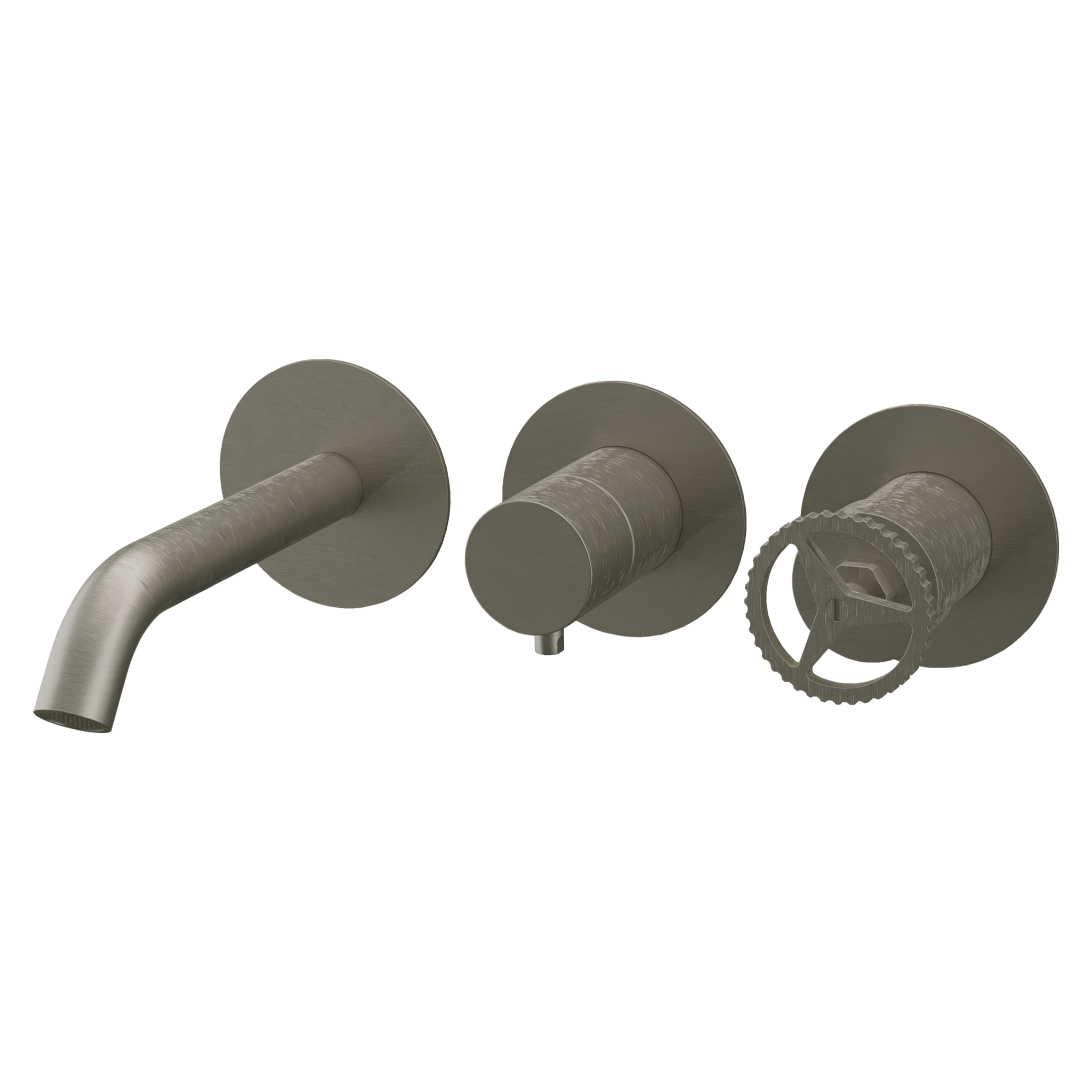 Смеситель для ванны Remer Chrono CH54D3PXV, сталь