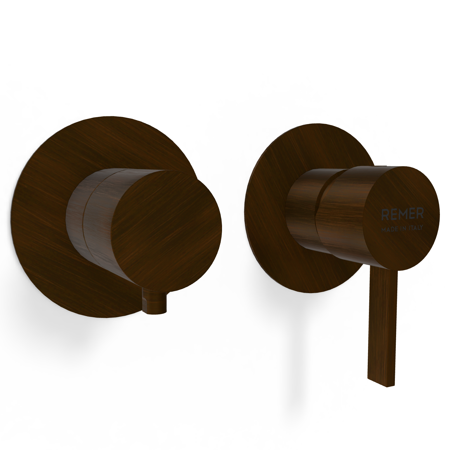 Смеситель для душа Remer Metrica MC92ZPWBBR, бронза масляная