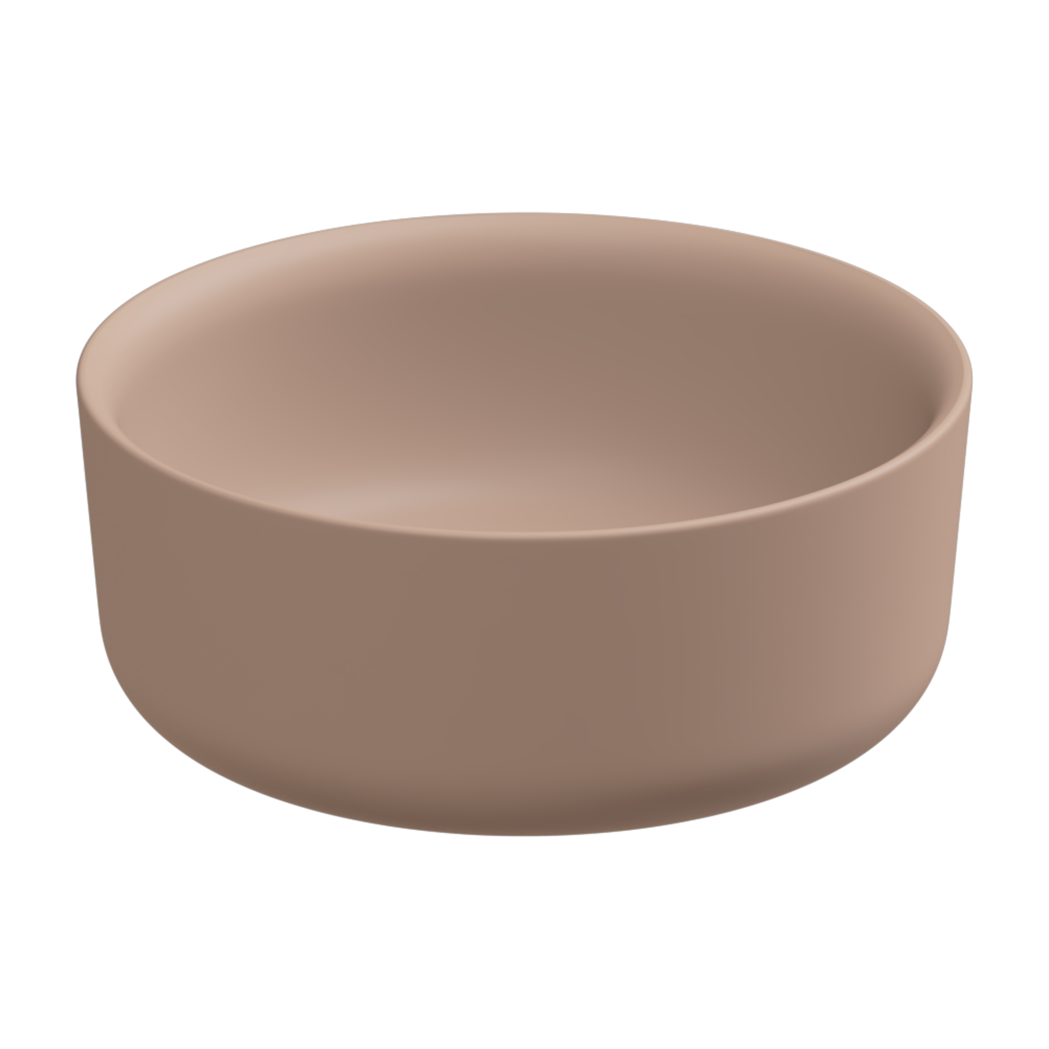 Раковина накладная 42 см GSG Ceramic Design Hit! HILAVRO42032, Cipria Matt