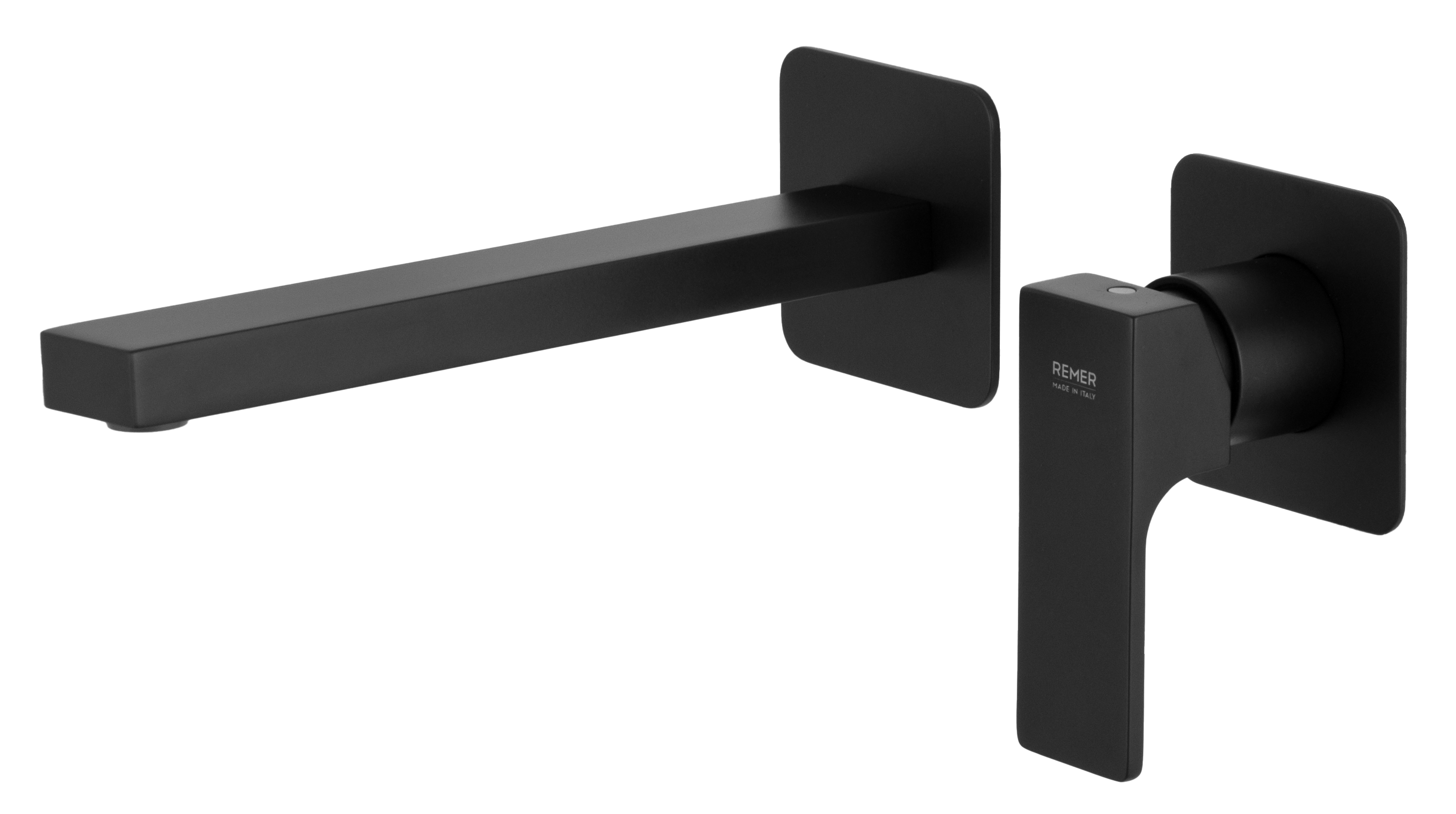 Смеситель для раковины Remer Absolute AU15PLNO, чёрный матовый