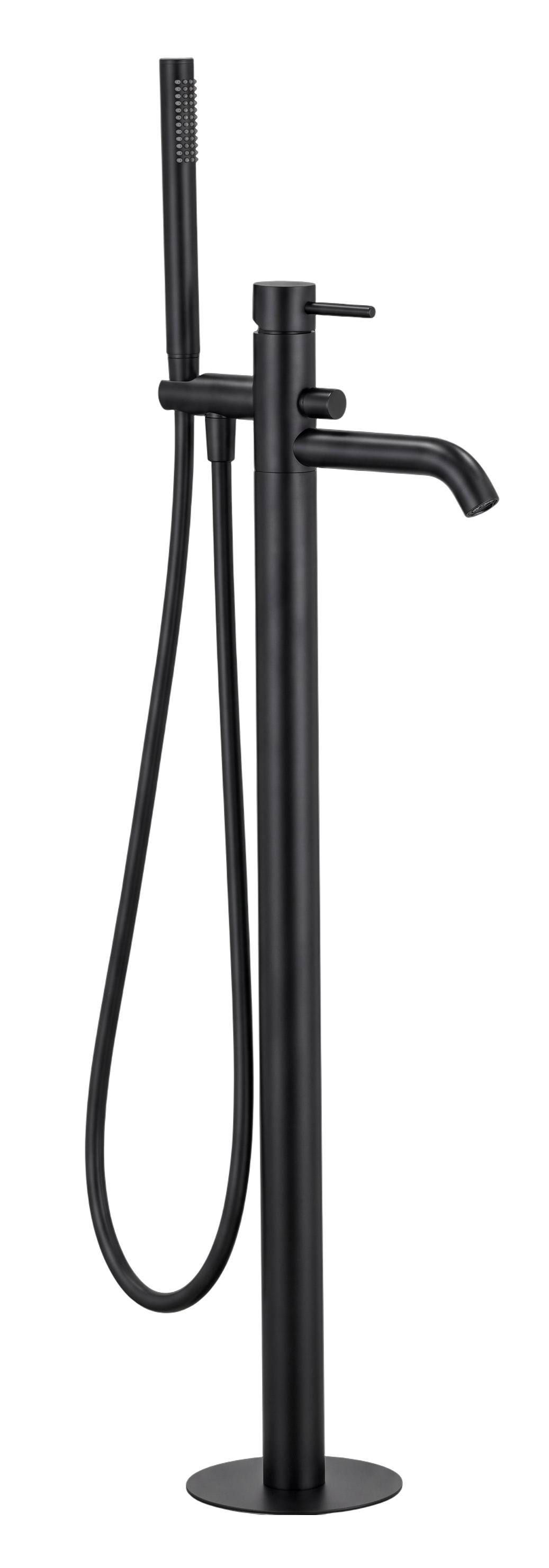 Смеситель для ванны Mariani Next A1421ANX, черный матовый