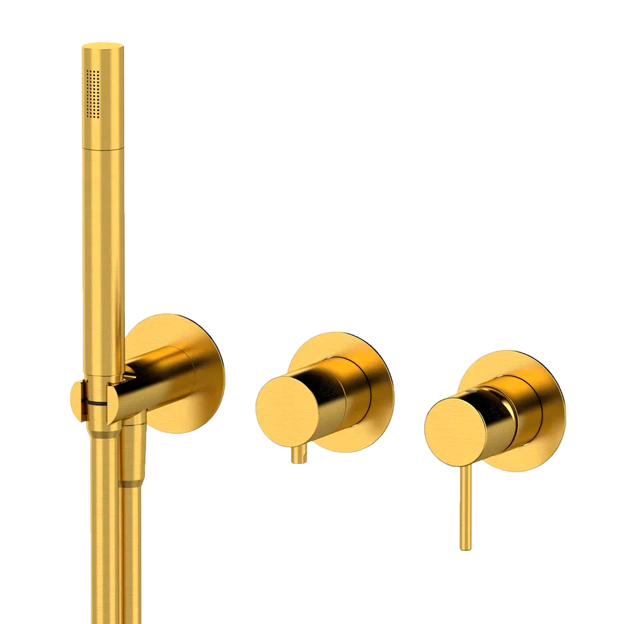 Смеситель для душа Mariani Next B22873NSPP3WB, золото брашированное