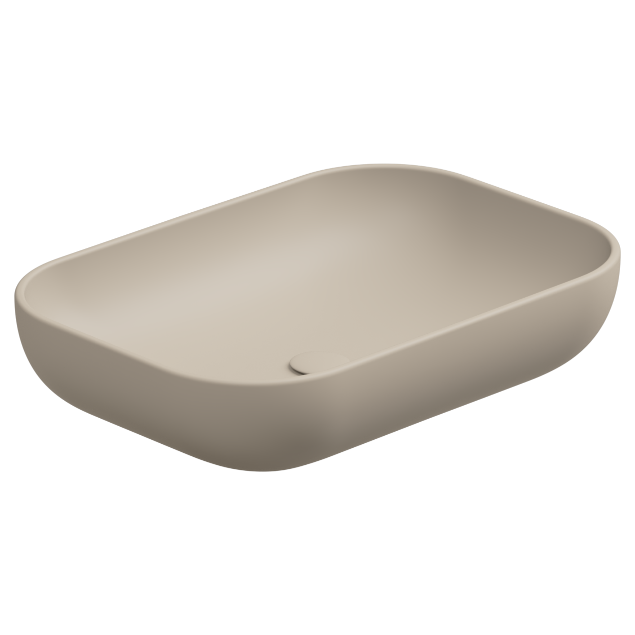 Раковина накладная 60x42 см GSG Ceramic Design Easy EALAVRE60034, Sabbia Matt