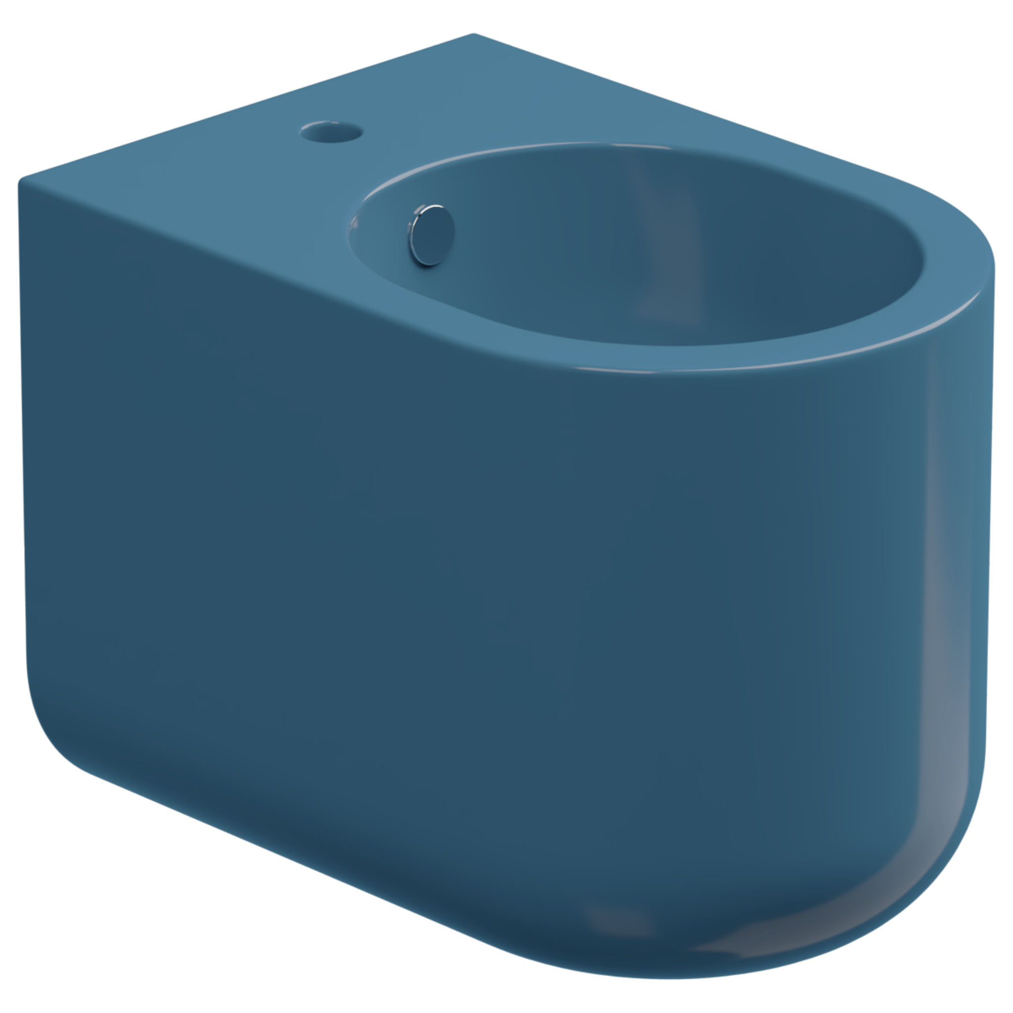 Биде приставное GSG Ceramic Design Petra PEBI01040, Denim Glossy