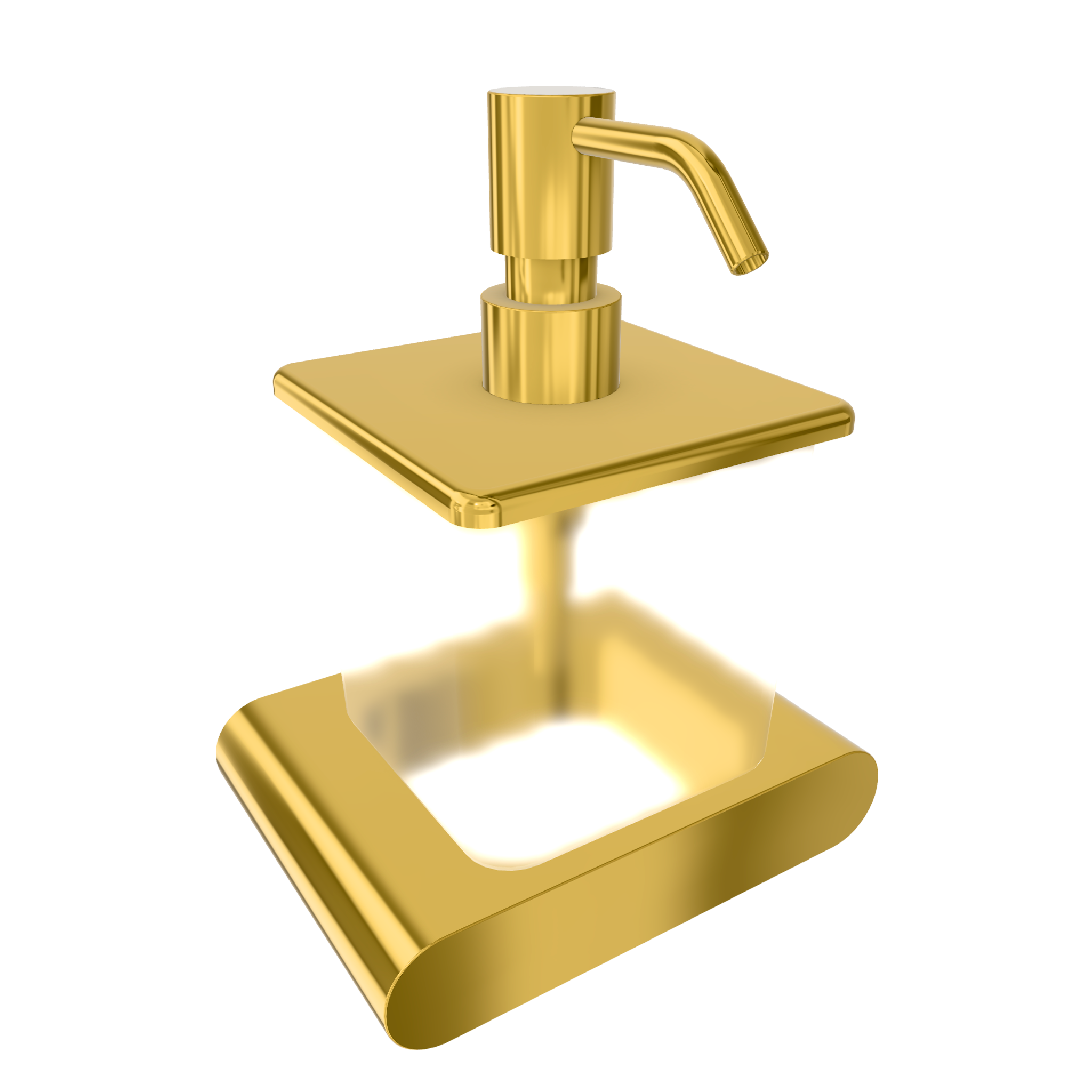 Дозатор Remer Lounge LN13DO, золото глянцевое