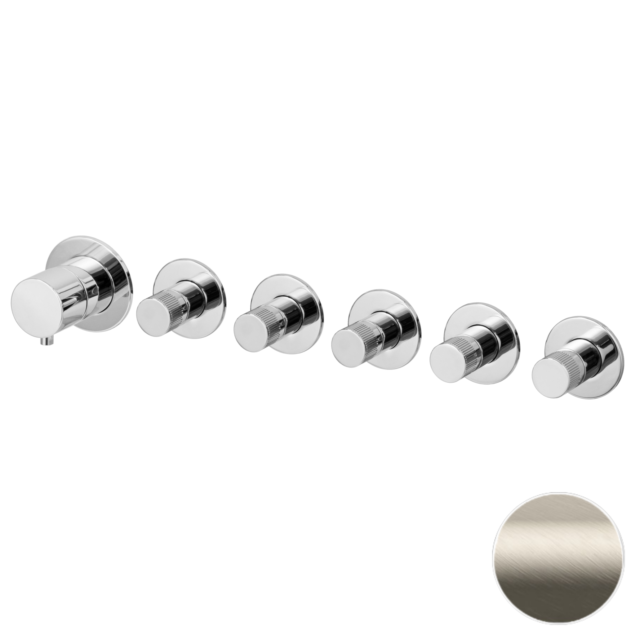 Смеситель для душа Remer X Style N98D5PWBXV, сталь