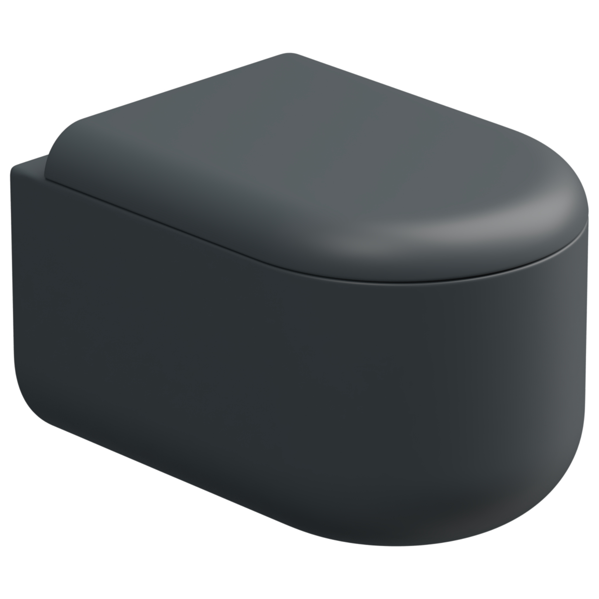 Чаша подвесного унитаза Eco Clean (торнадо) GSG Ceramic Design Petra PEWCSOEC028, Ebano Matt