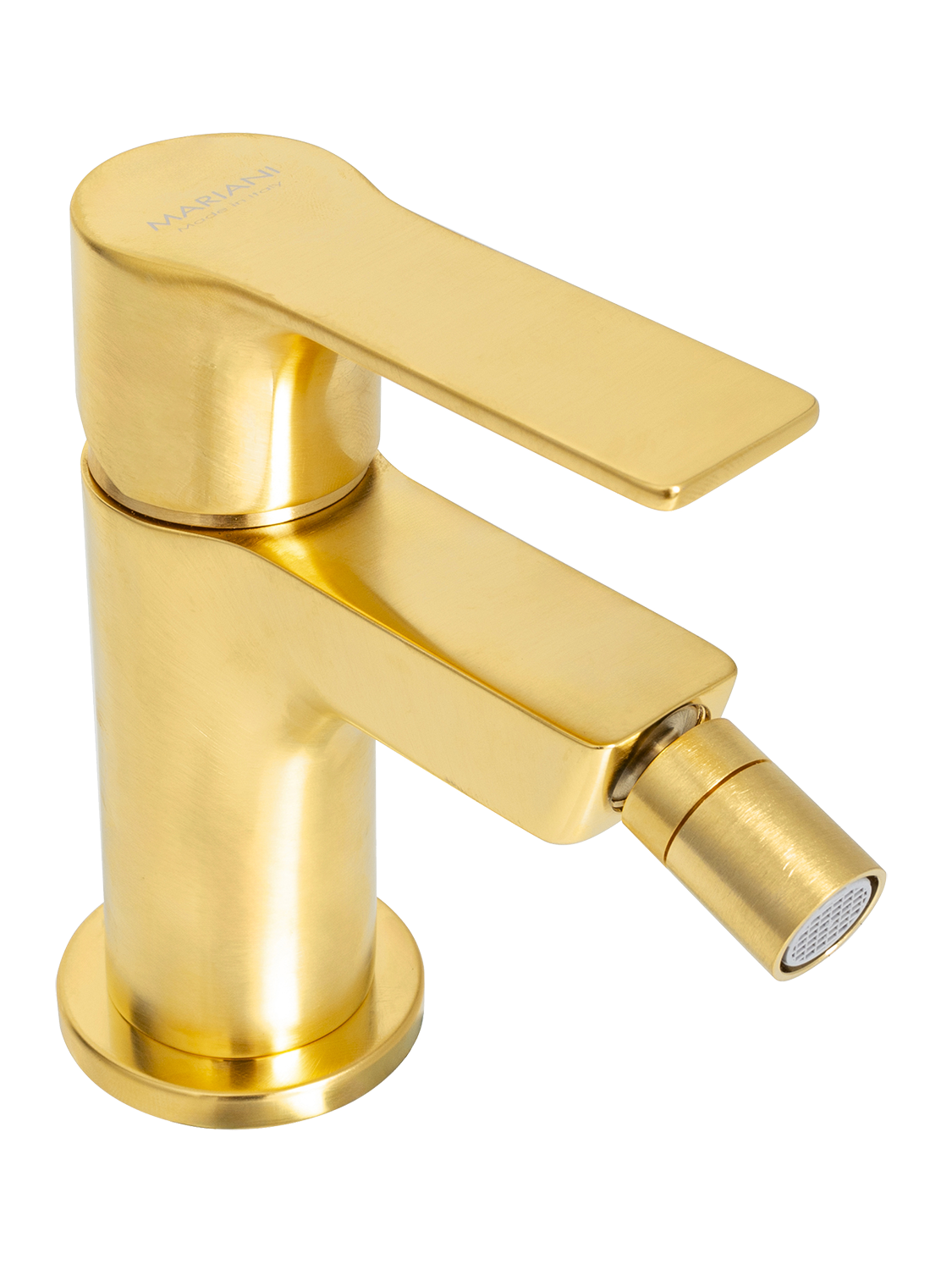 Смеситель для биде Mariani Kali A22493KL12, золото брашированное