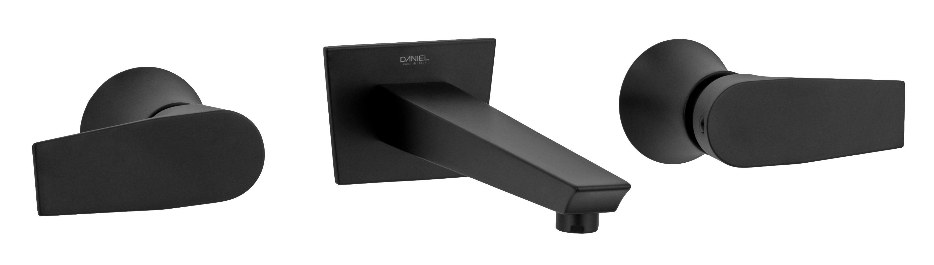 Смеситель для раковины Daniel Diva DV502215, чёрный матовый