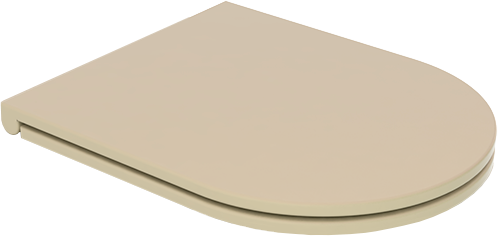 Крышка с сиденьем для подвесного унитаза с микролифтом GSG Ceramic Design Like LKCOPRSLTICR016, медовый