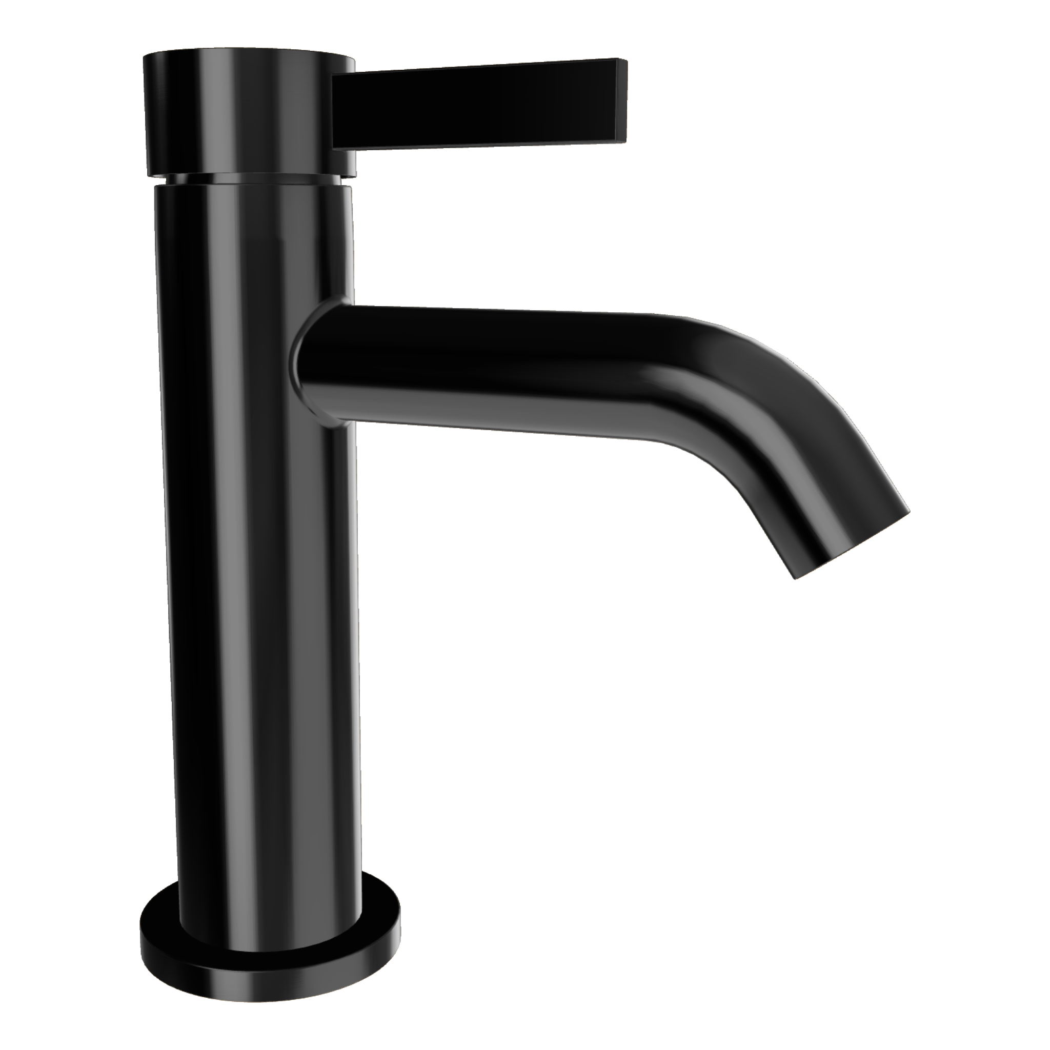 Смеситель для раковины Remer Metrica MC12CFP, черный брашированный хром