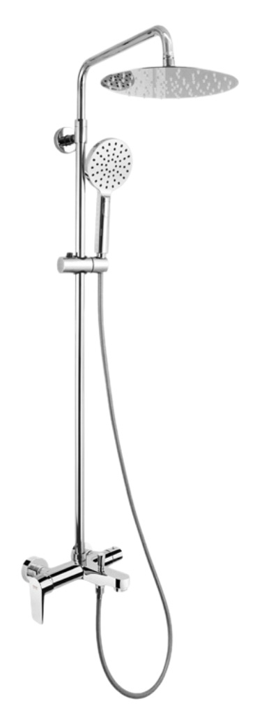 Душевая система с изливом Remer Dream D34A8MPUFM25T