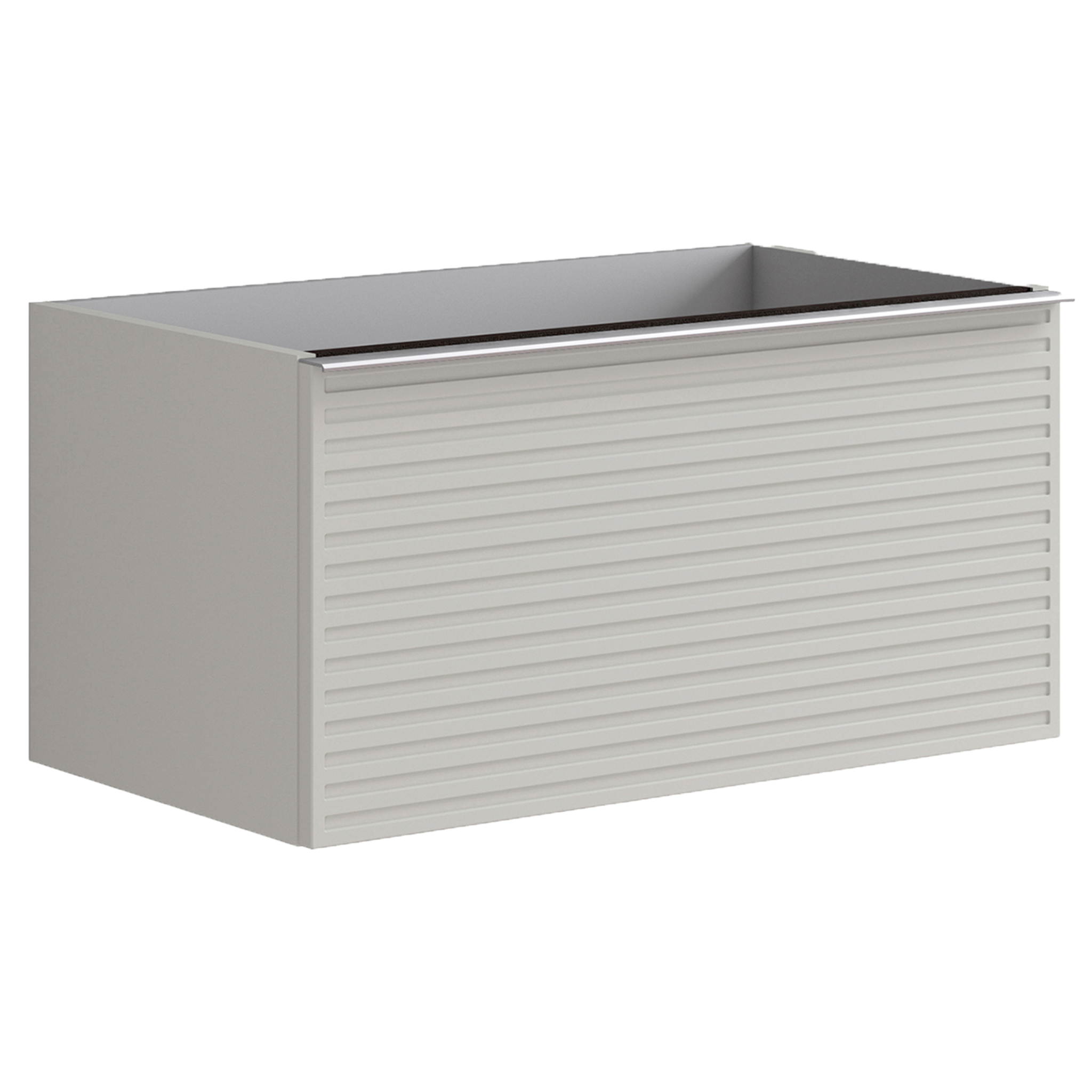  Тумба для раковины с 2 ящиками 80см Onsen Pixel 68-BP-082-S2-M11,серый 