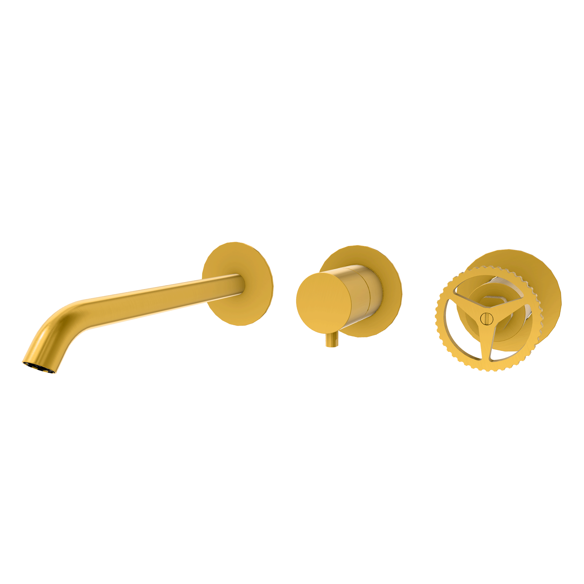 Смеситель для ванны Remer Chrono CH54D3PWBBG, золото брашированное