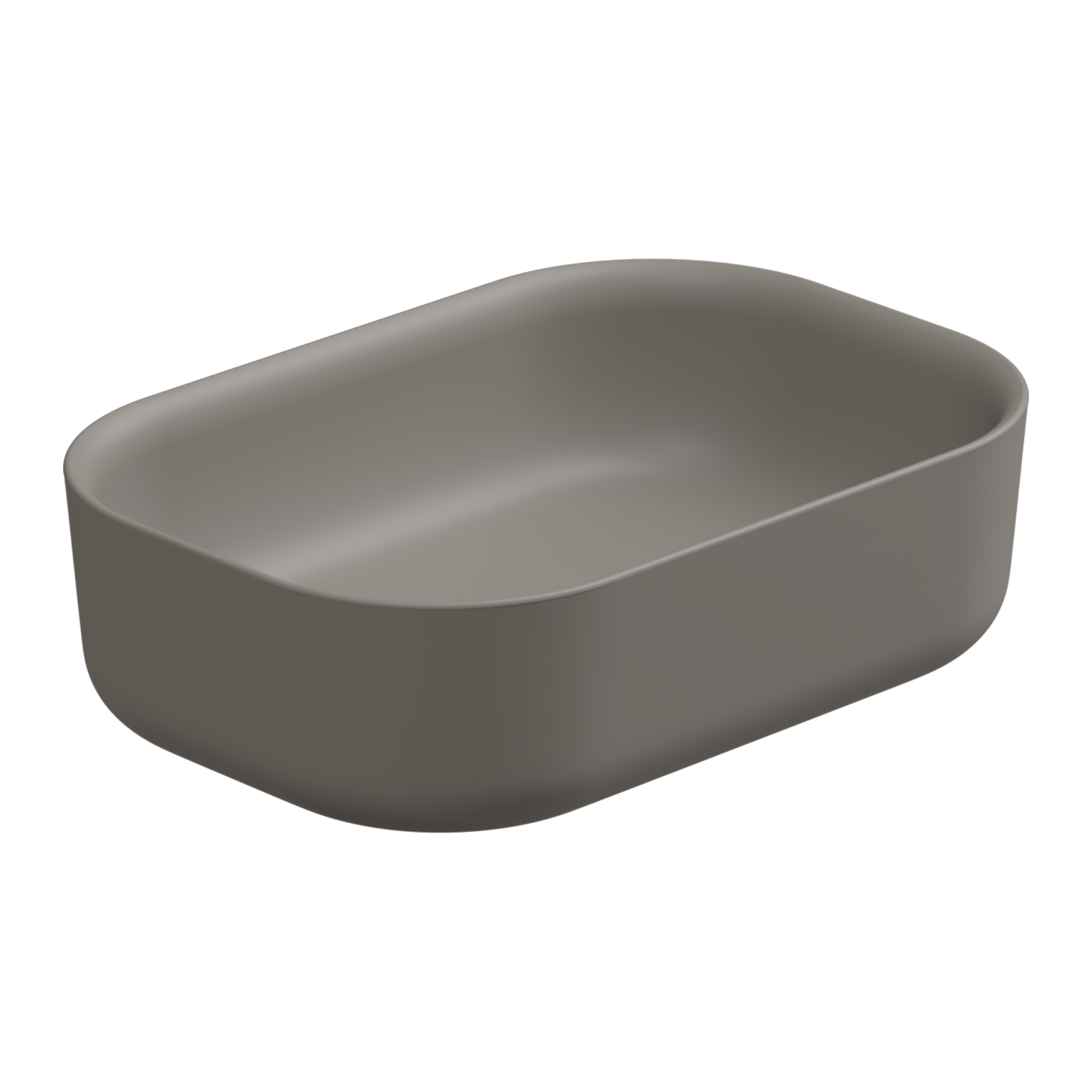 Раковина накладная 60x42 см GSG Ceramic Design Hit! HILAVRE60030, Cashmere Matt