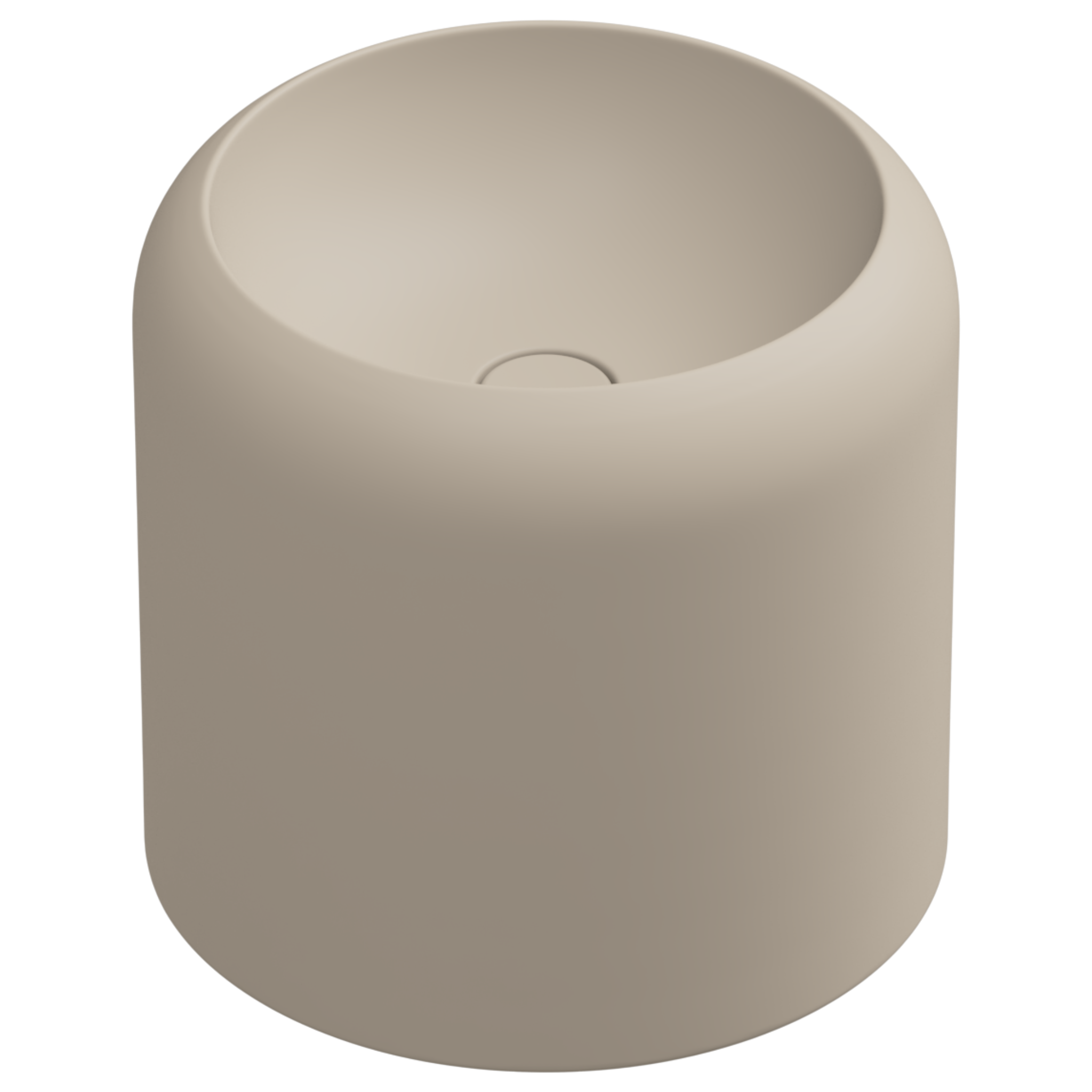 Раковина накладная 42 см GSG Ceramic Design Petra PELAVSECOLFS034, Sabbia Matt