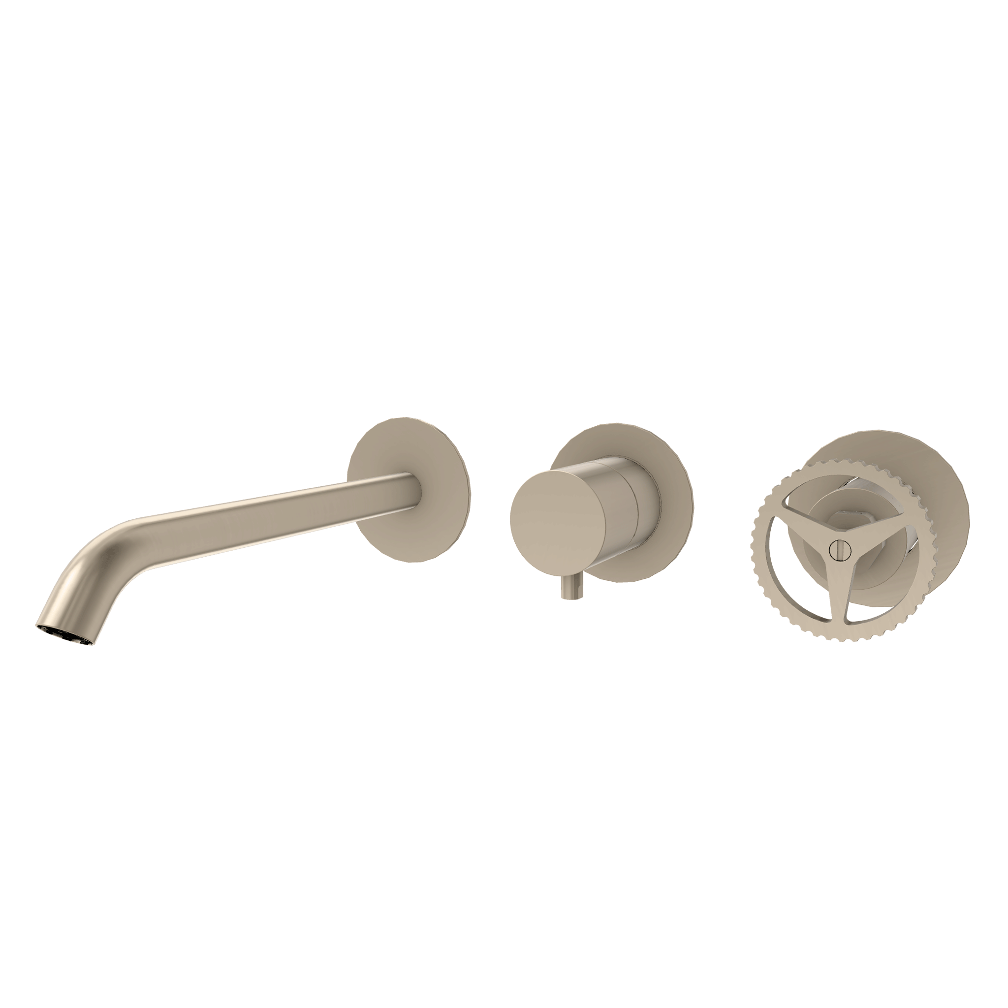 Смеситель для ванны Remer Chrono CH54D3PWBXV, сталь