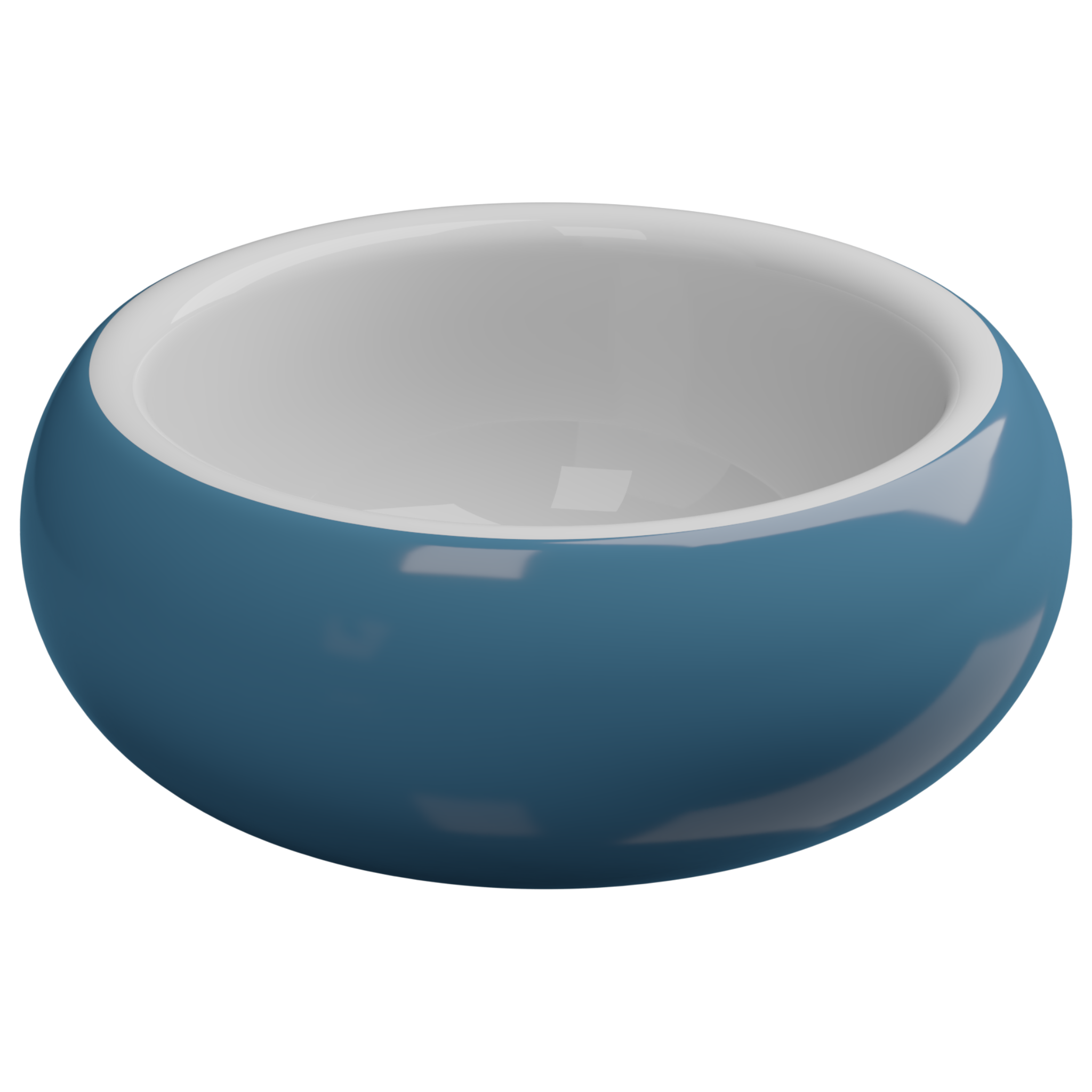 Ванна отдельностоящая 150 см GSG Ceramic Design Petra VAPE040, Denim Glossy