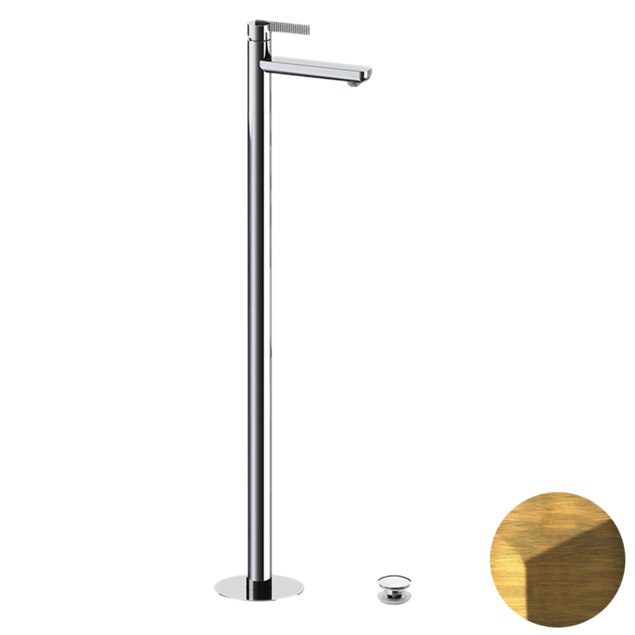 Смеситель для раковины Daniel Club ANC68863, латунь состаренная