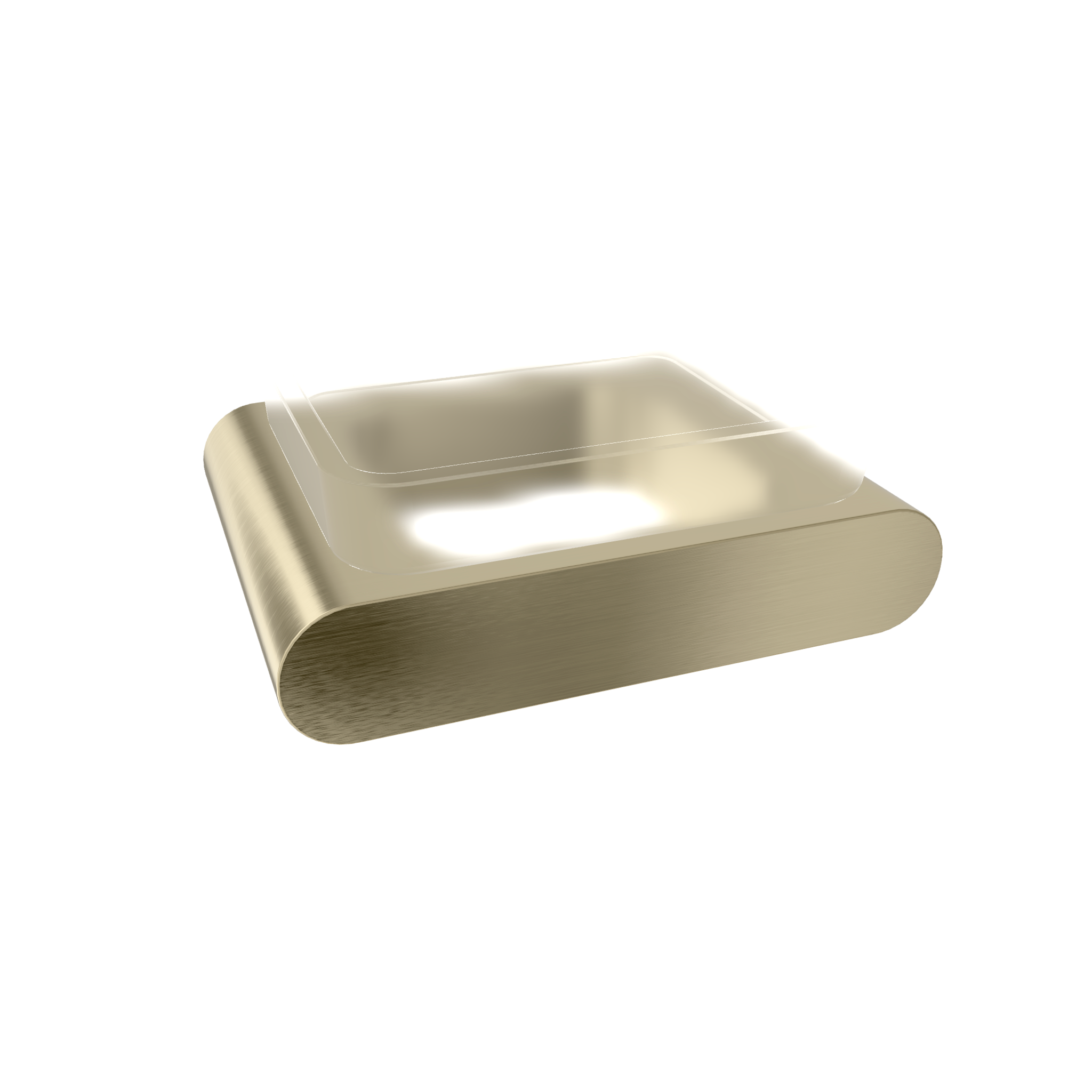 Мыльница Remer Lounge LN10NZ, никель брашированный PVD