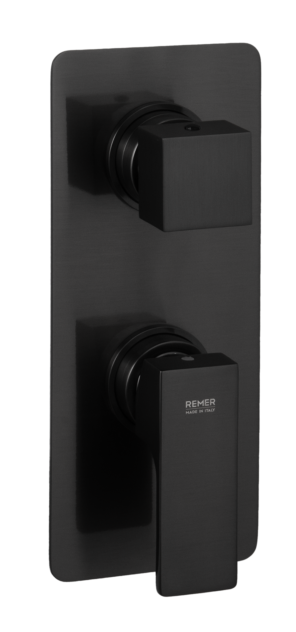 Смеситель для душа Remer Absolute AU93KBCFP, чёрный брашированный хром