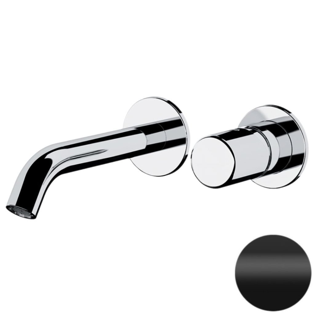 Смеситель для раковины Daniel Trilogy TG632P15, чёрный матовый