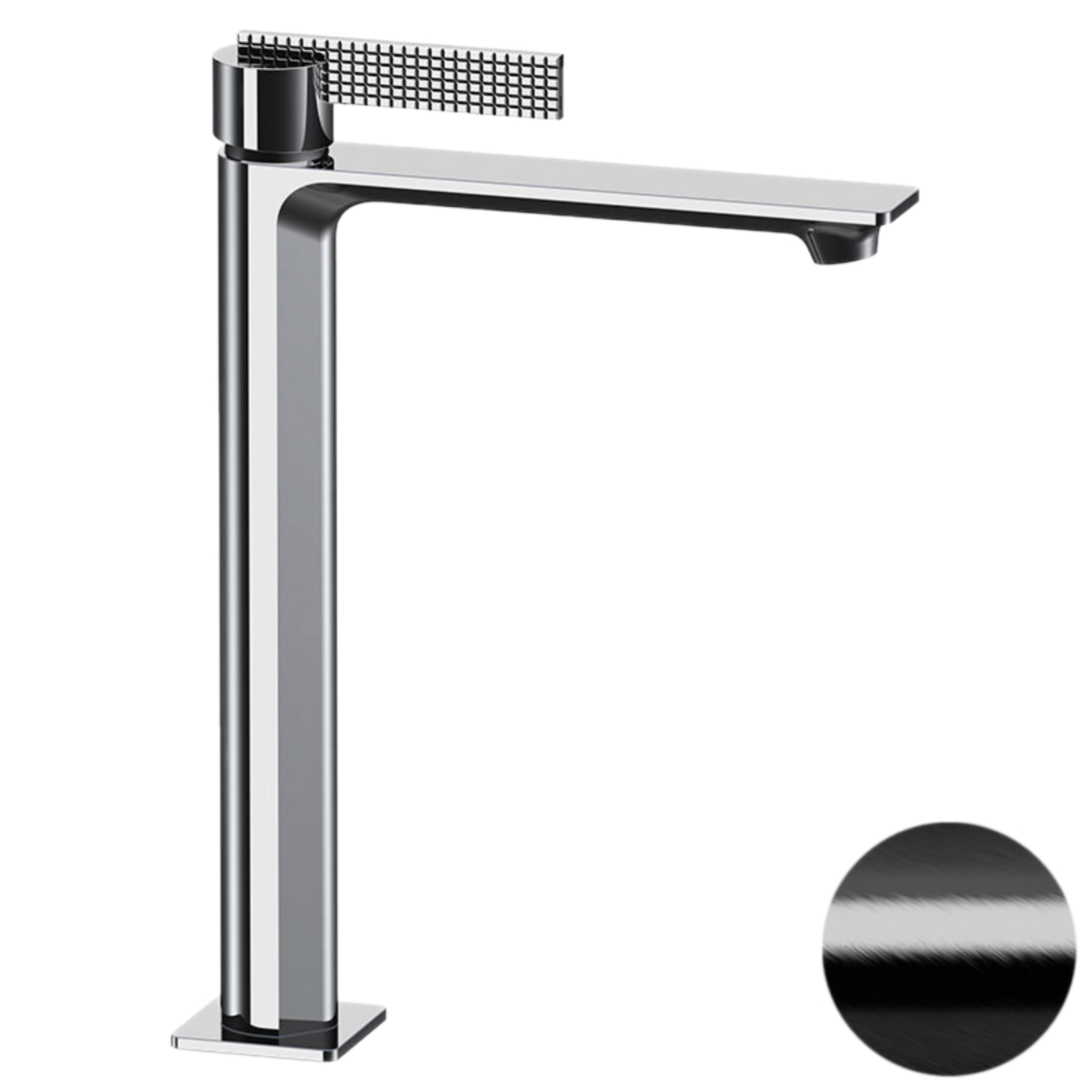 Смеситель для раковины Daniel Club ANC607BFZ, черный брашированный хром