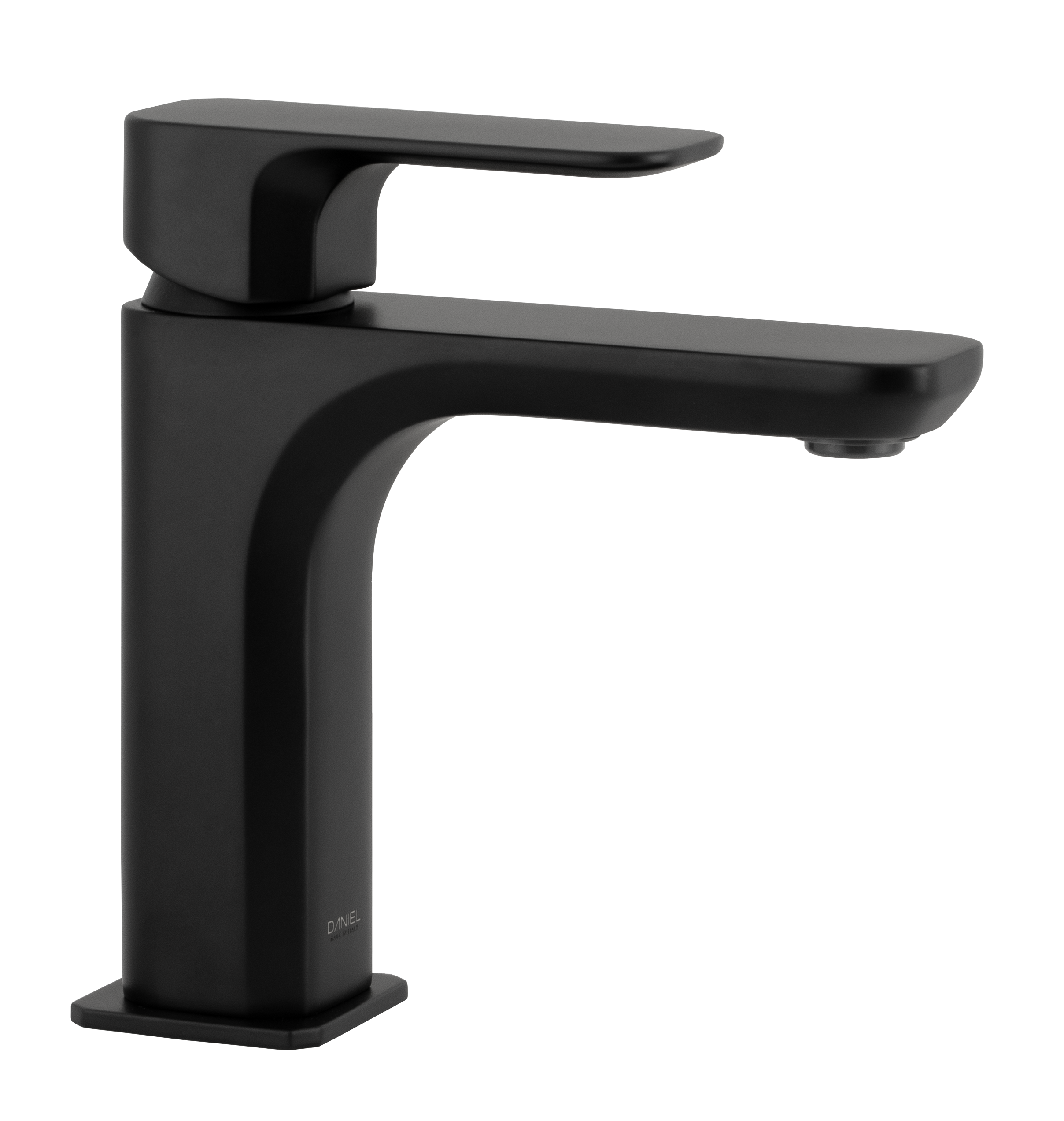 Смеситель для раковины Daniel Tiara TA606N15, чёрный матовый